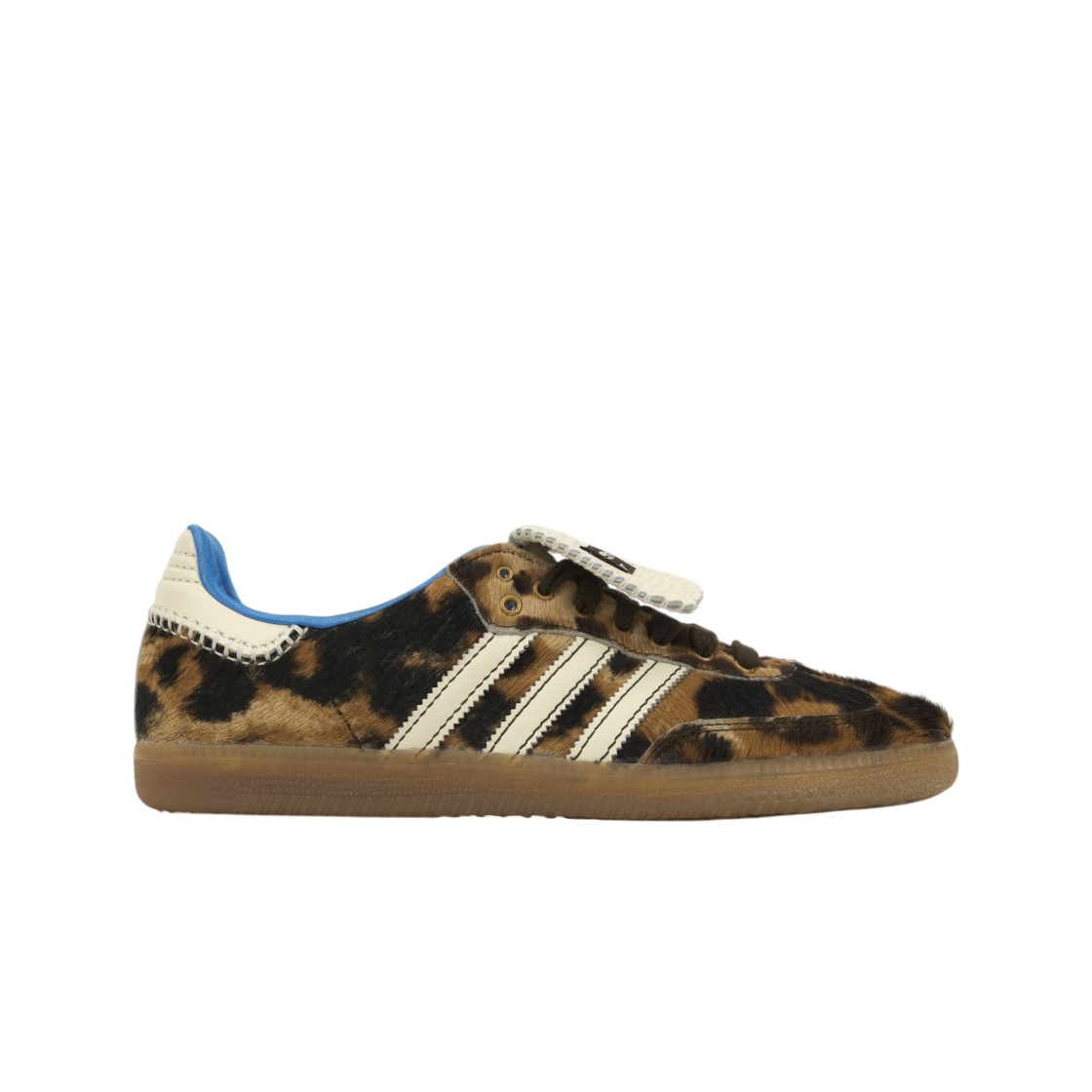 IE0578 Adidas x Wales Bonner Pony Leo Samba Dark Brown Cream White