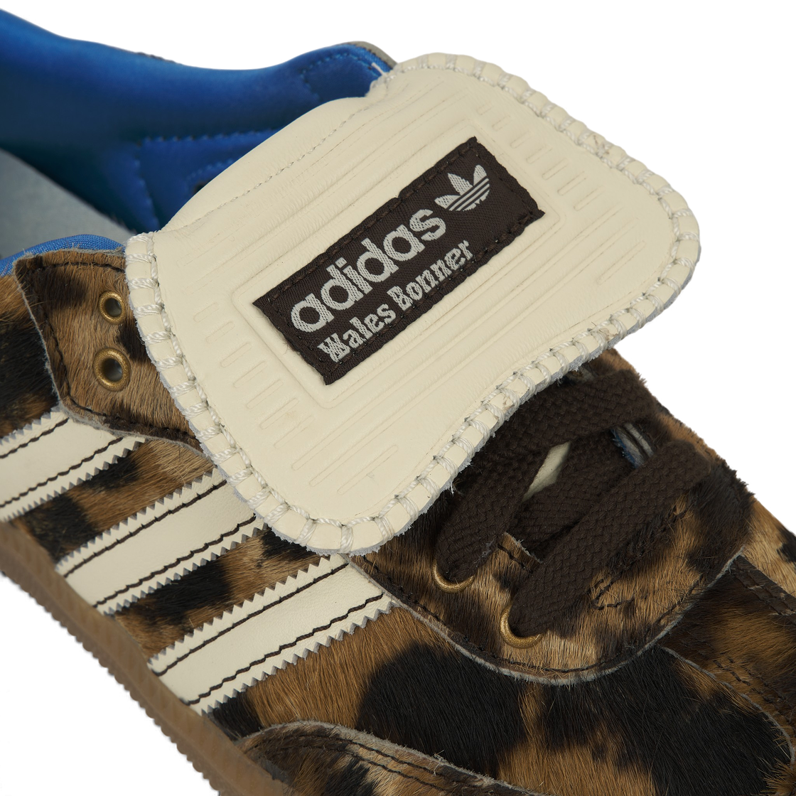 아디다스 x 웨일스 보너 포니 레오 삼바 다크 브라운 크림 화이트(Adidas x Wales Bonner Pony Leo Samba Dark Brown Cream White) - 7