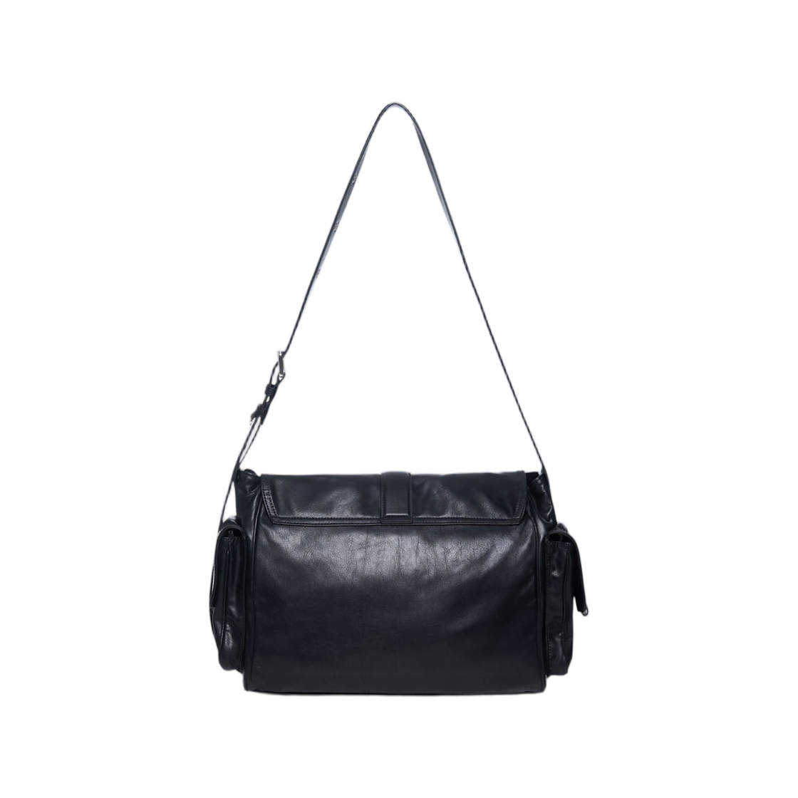 마뗑킴 듀얼 포켓 메신저 백 블랙(Matin Kim Dual Pocket Messenger Bag In Black) - 3