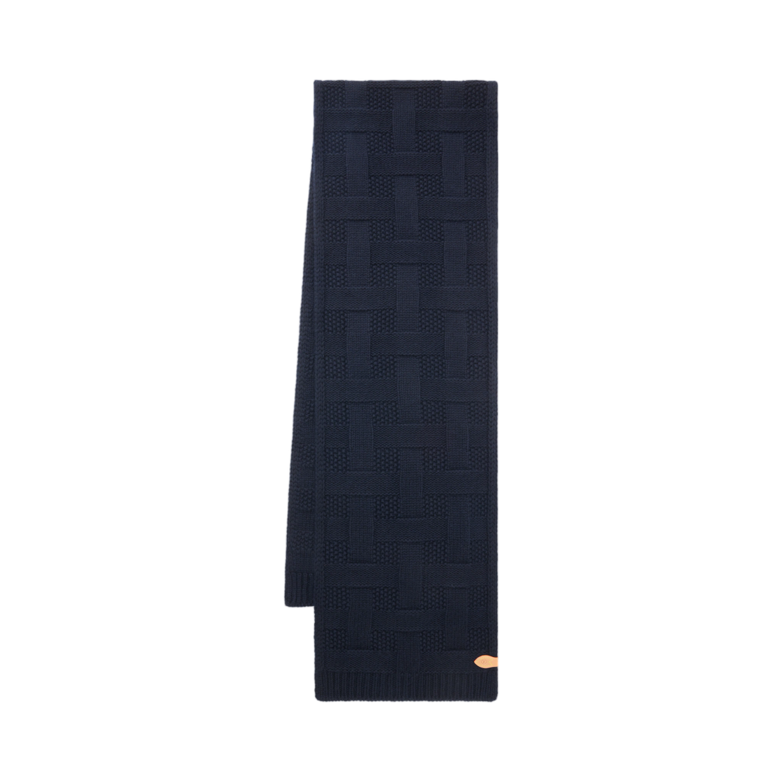 M98937 Louis Vuitton LV Malletier Knitted Scarf Navy