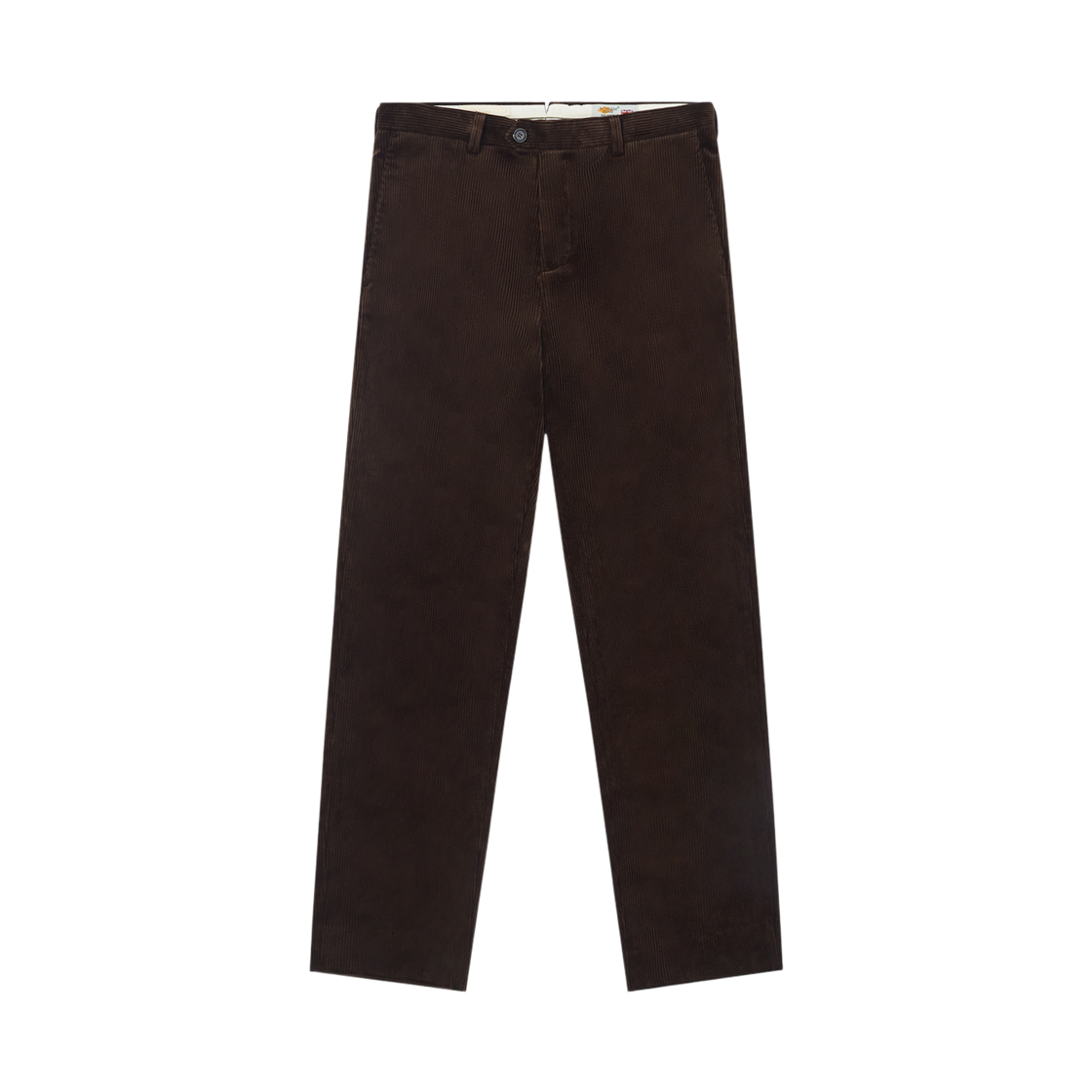 스트레인저 레귤러 핏 테일러드 코듀로이 팬츠 다크 브라운(STRANGER Regular Fit Tailored Corduroy Pants Dark Brown)