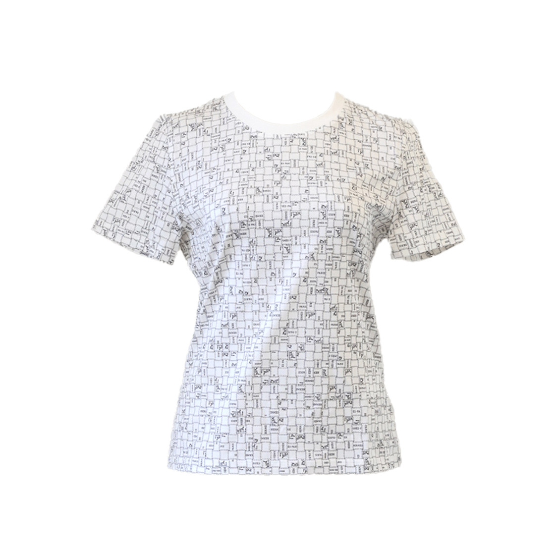 ITNPFDTH5WSD Hermes Bolduc au Carre Micro T Shirt