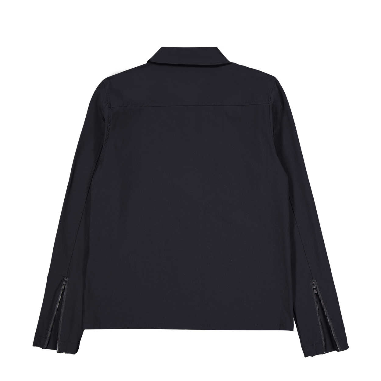 언더마이카 무.211 클래식 로고 미니멀 칼라 자켓 블랙(Undermycar Mu.211 Classic Logo Minimal Collar Jacket Black) - 3