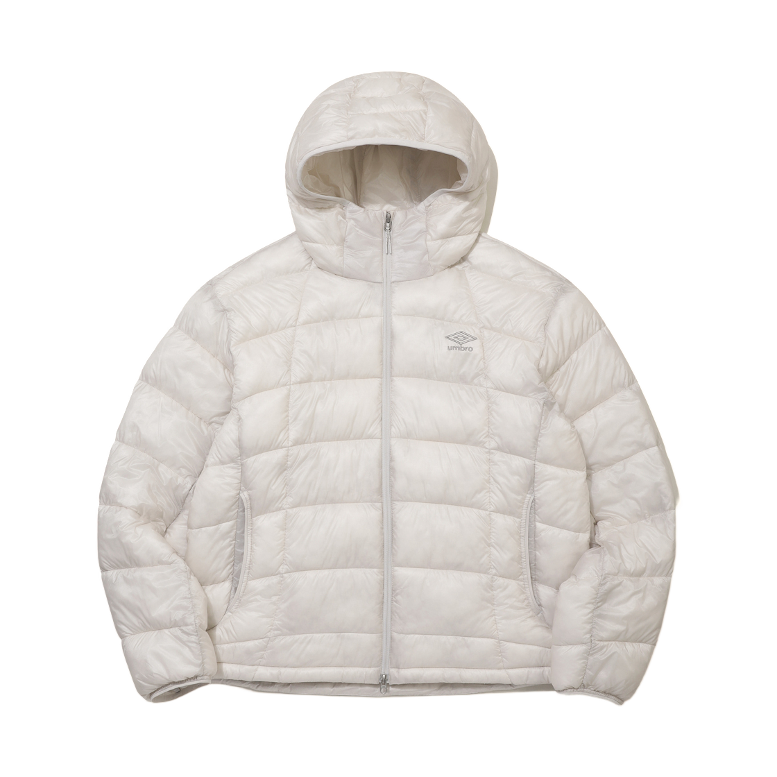 엄브로 엑스레이 후드 경량 패딩 자켓 스위트콘(Umbro X-Ray Hooded Lightweight Padded Jacket Sweetcorn)