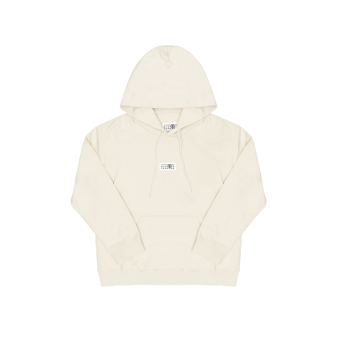 SH0GU0048 M25025 103 [15% 쿠폰] MM6 Maison Margiela Unbrushed Cotton Hoodie Ecru
