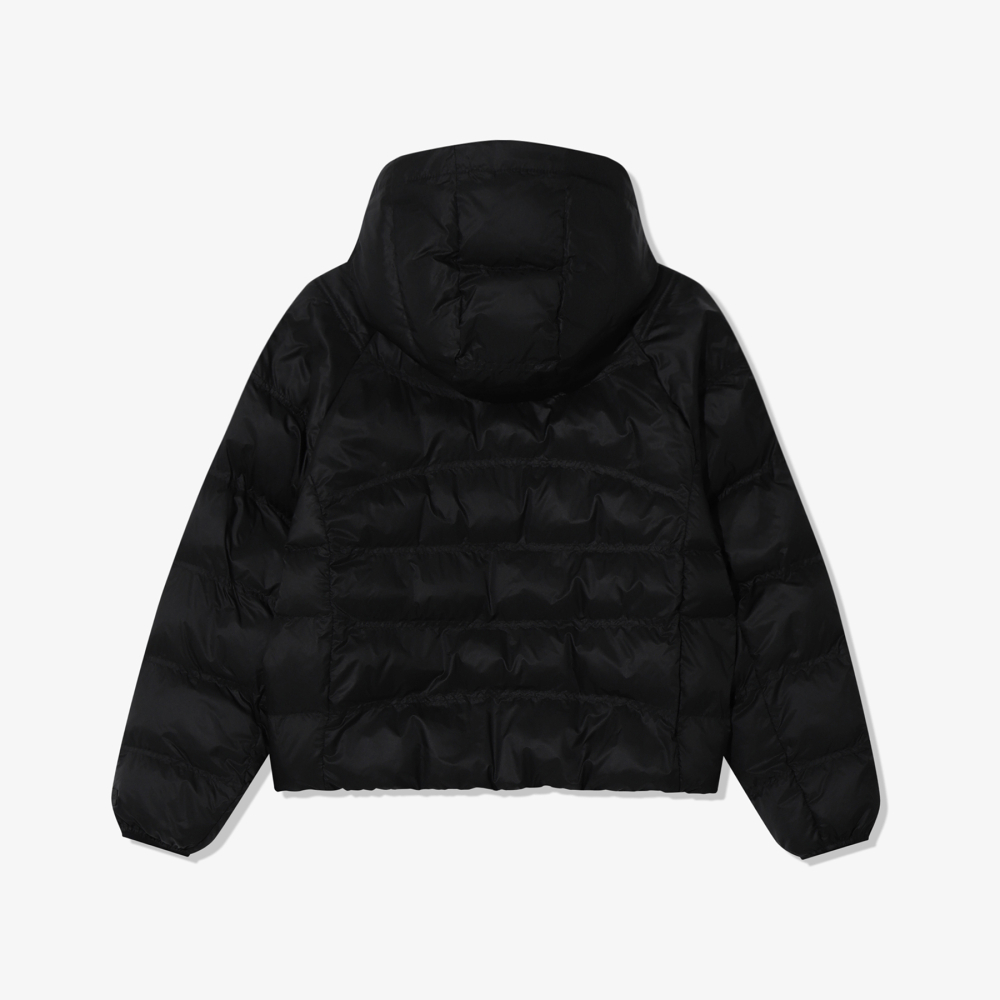 [5% 적립] 휠라 퀼팅 후드 패딩 블랙([5% 적립] FILA Quilted Hood Puffer Jacket Black) - 2