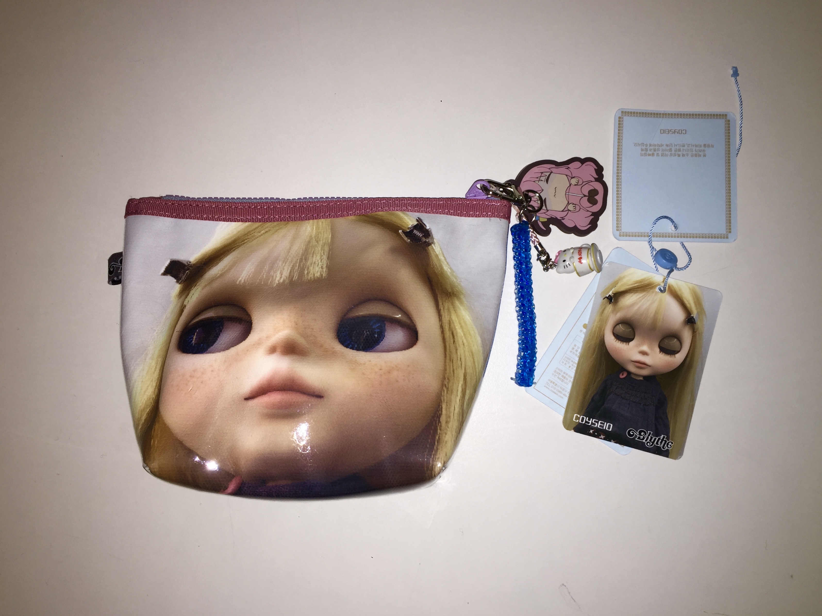 코이세이오 X 브라이스돌 레이어드 미니 파우치 핑크 | COYSEIO | KREAM