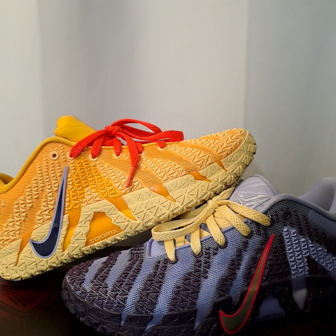 Nike Ja 3 EP University Gold Soft Yellow 착용 스타일 - 5