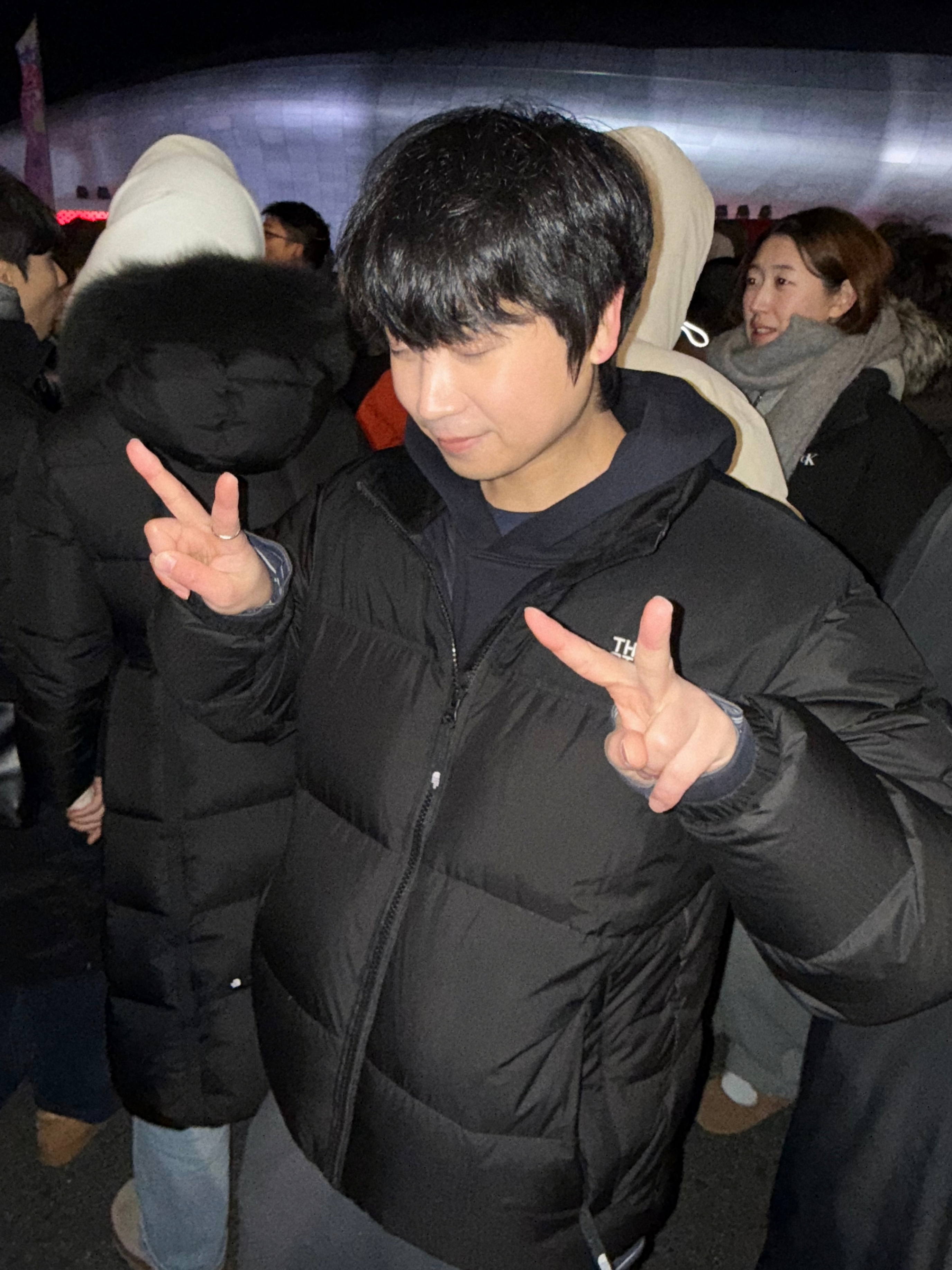 The North Face White Label Novelty Nuptse RDS Down Jacket Real Black, The North Face White Label Novelty Nuptse RDS Down Jacket Real Black 착용 스타일 - 3