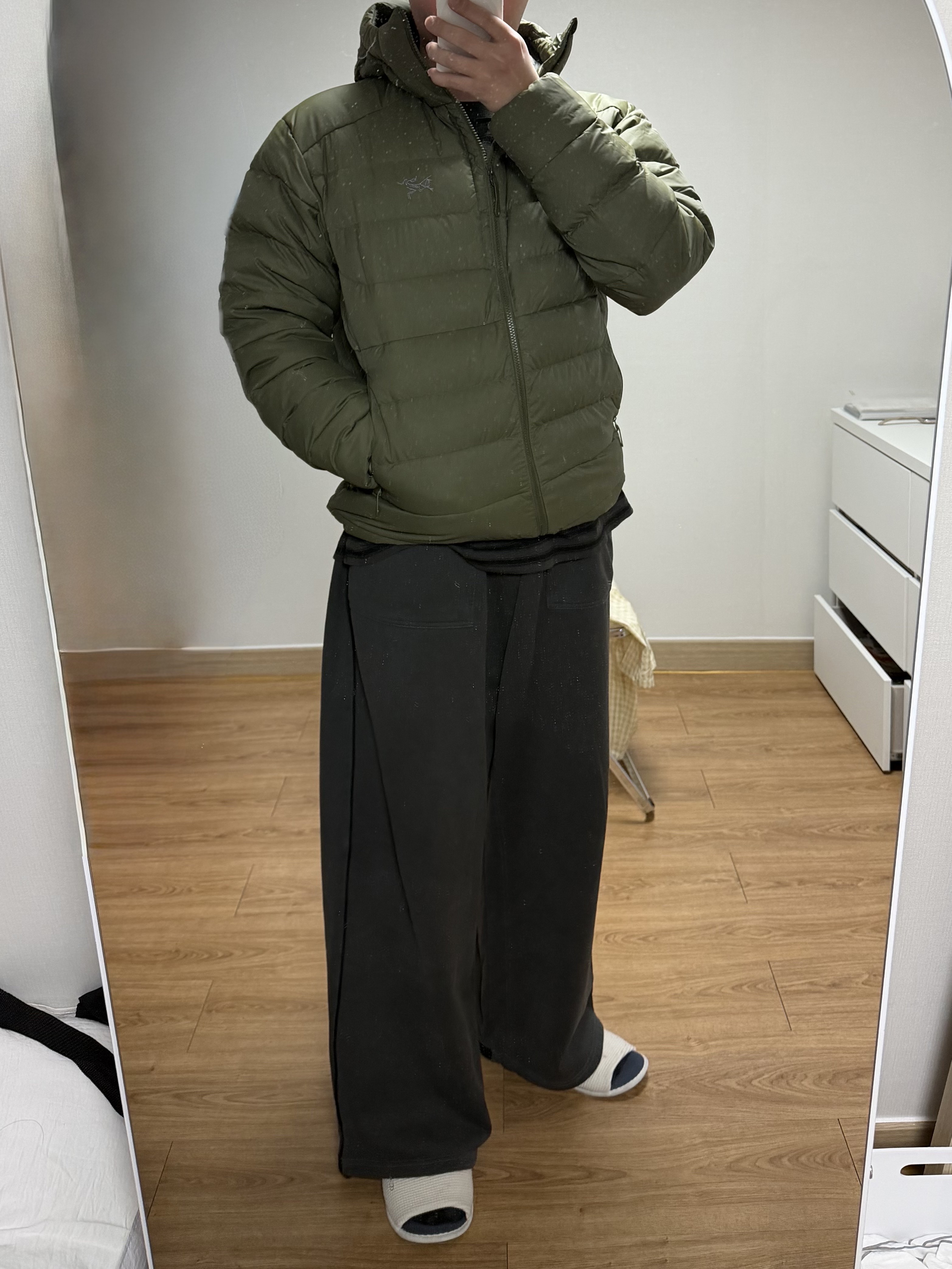 Arc'teryx Atom LT Hoody Glitch, Arc'teryx Thorium Hoody Tatsu 착용 스타일 - 5