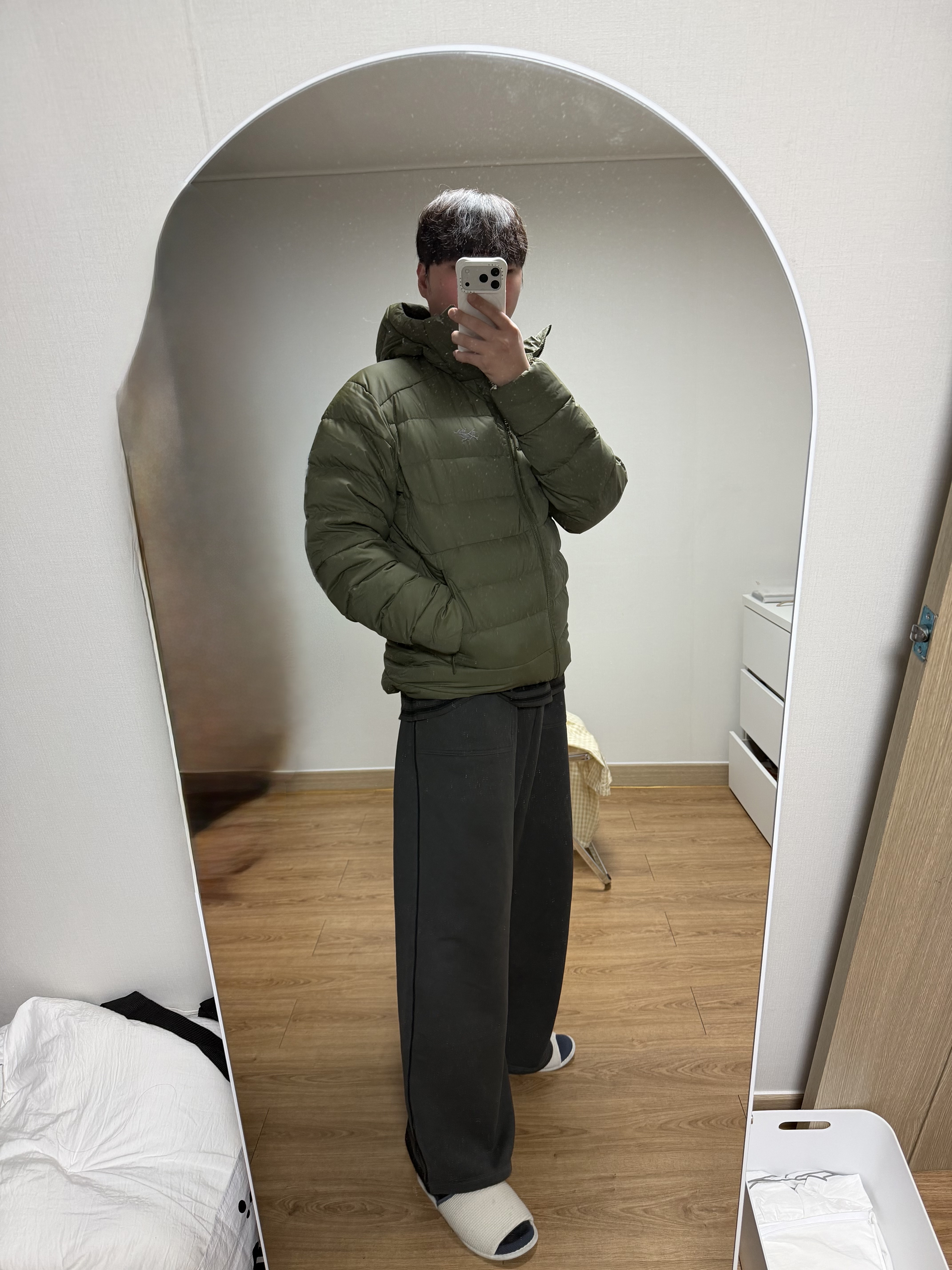 Arc'teryx Atom LT Hoody Glitch, Arc'teryx Thorium Hoody Tatsu 착용 스타일 - 4
