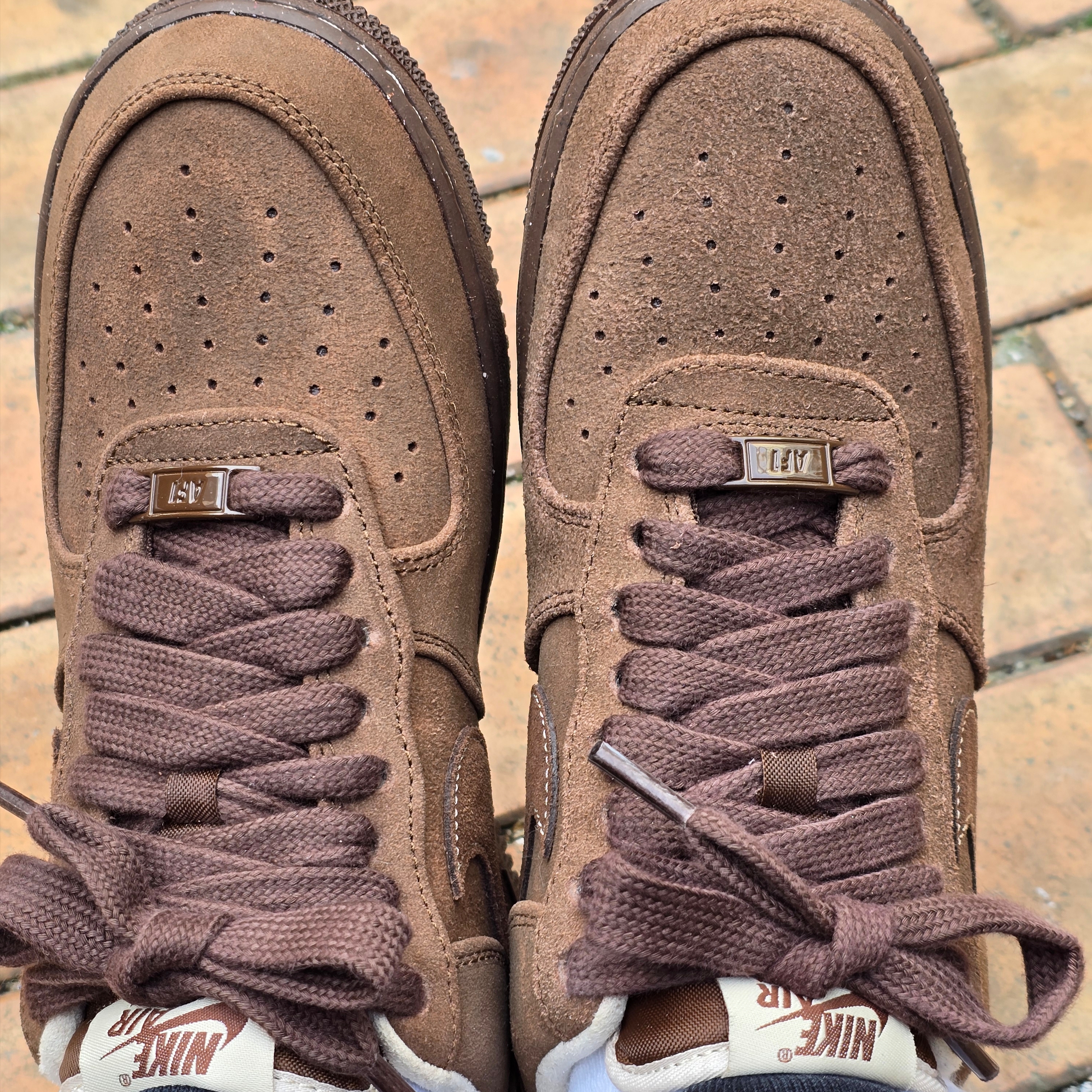 (W) Nike Air Force 1 '07 Cacao Wow 착용 스타일