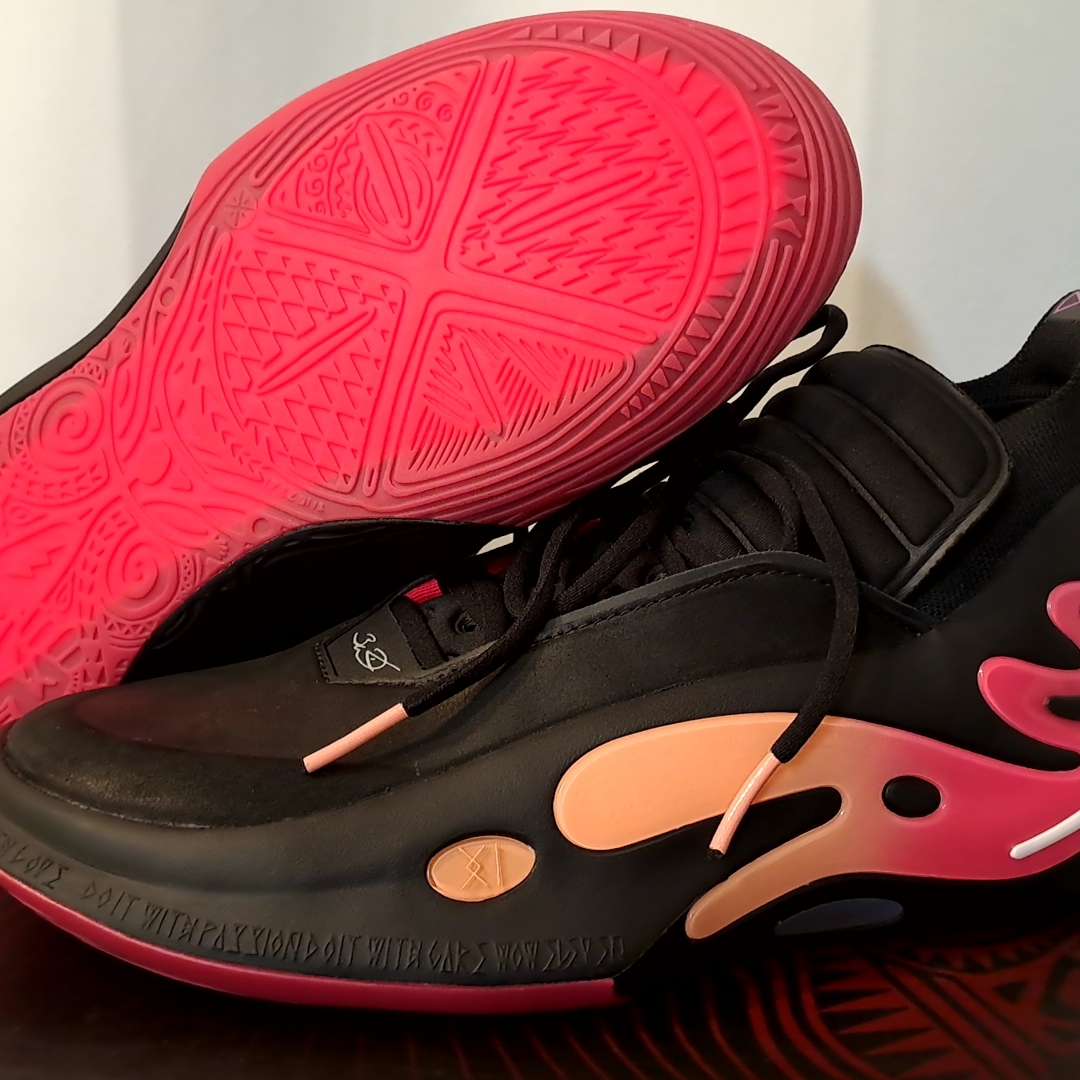 LiNing Way of Wade 11 Black Multicolor 착용 스타일 - 3