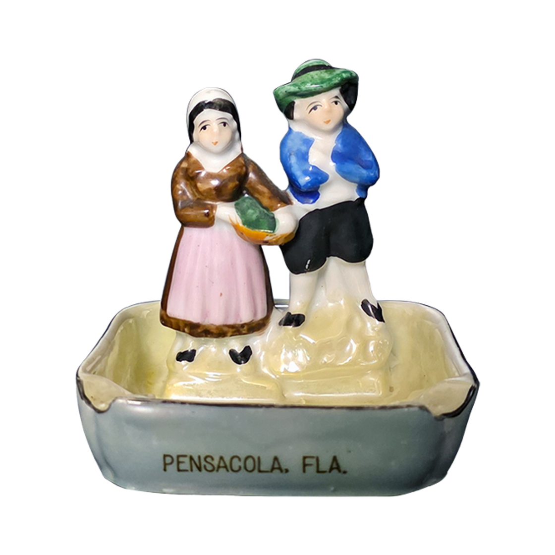 체리드라이버 펜사콜라 연인 빈티지 재떨이(Cherry Driver Pensacola Lovers Vintage Ashtray)