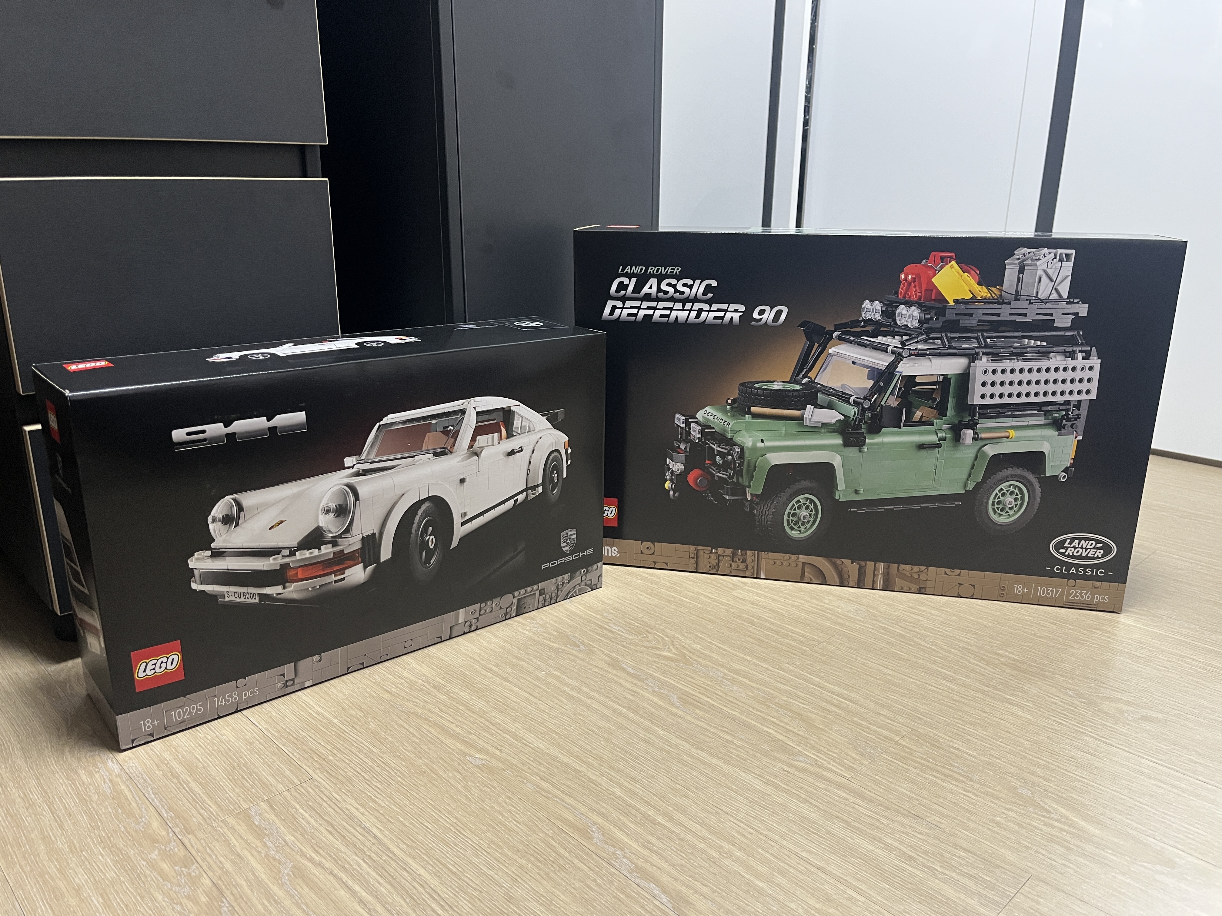 Lego Porsche 911, Lego Land Rover Classic Defender 90 착용 스타일