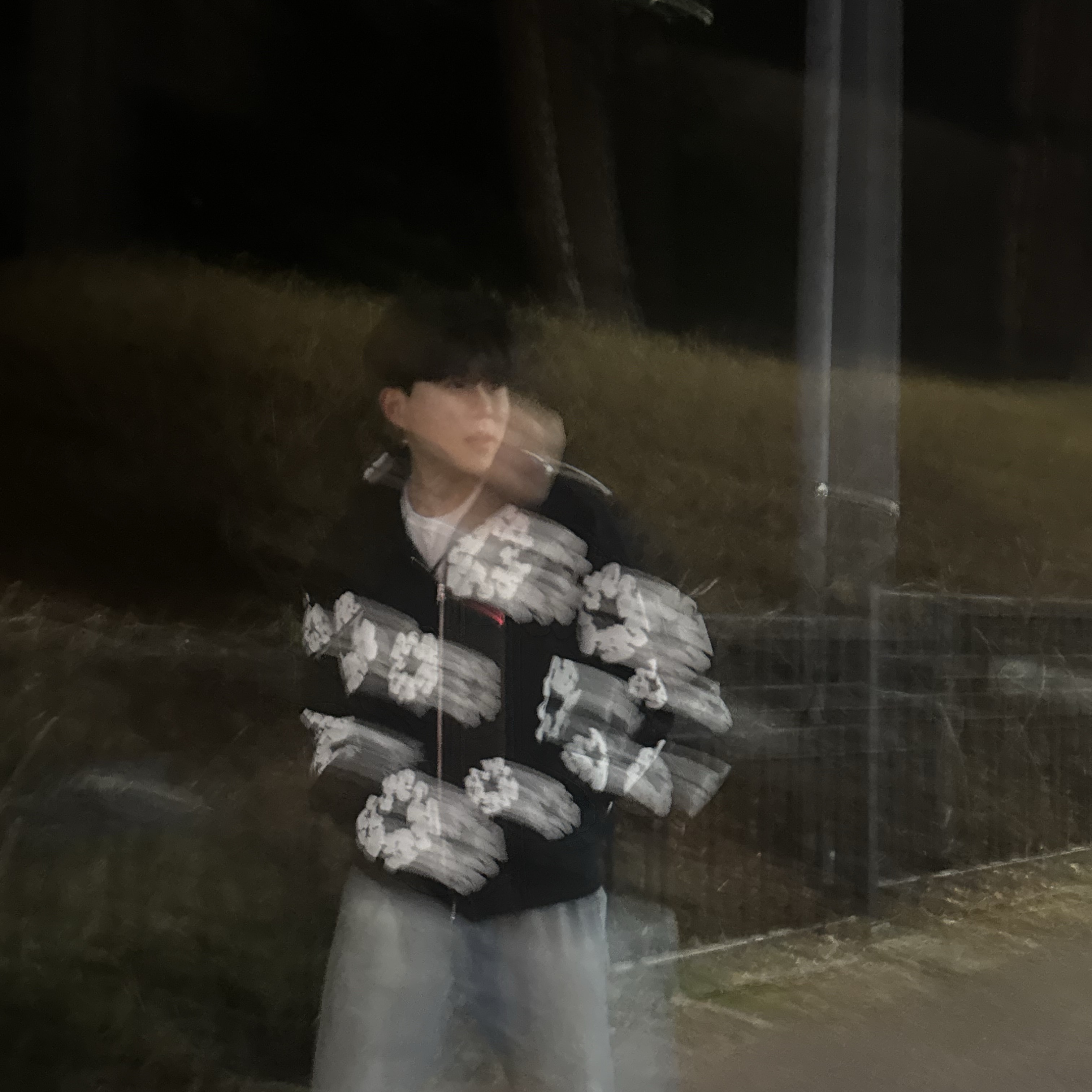 Denim Tears Cotton Wreath Zip Hoodie Black, Nike Air Force 1 '07 Low White 착용 스타일 - 2