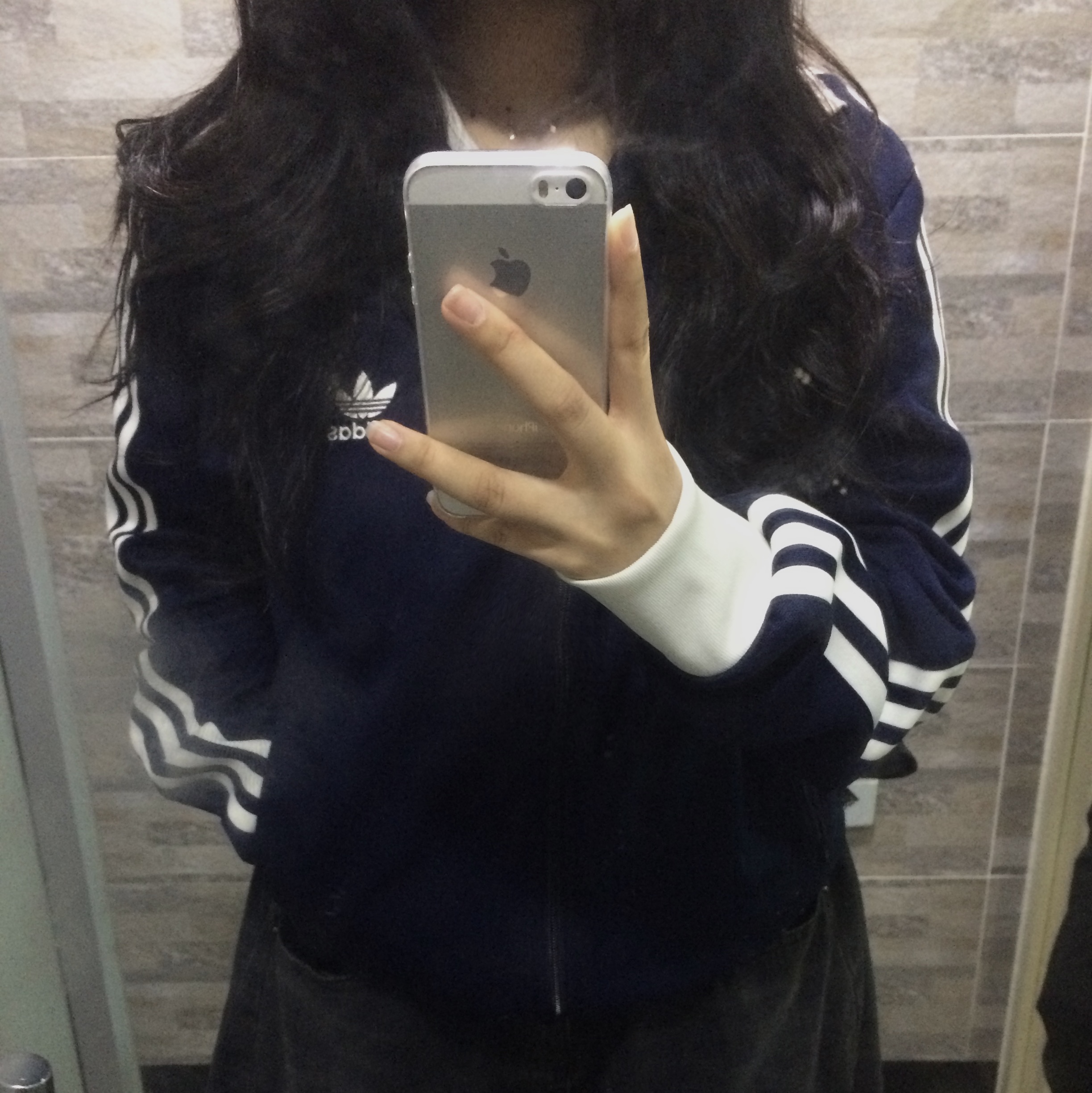 Adidas Adicolor Classic Beckenbauer Track Top Night Indigo - KR Sizing 착용 스타일 - 1