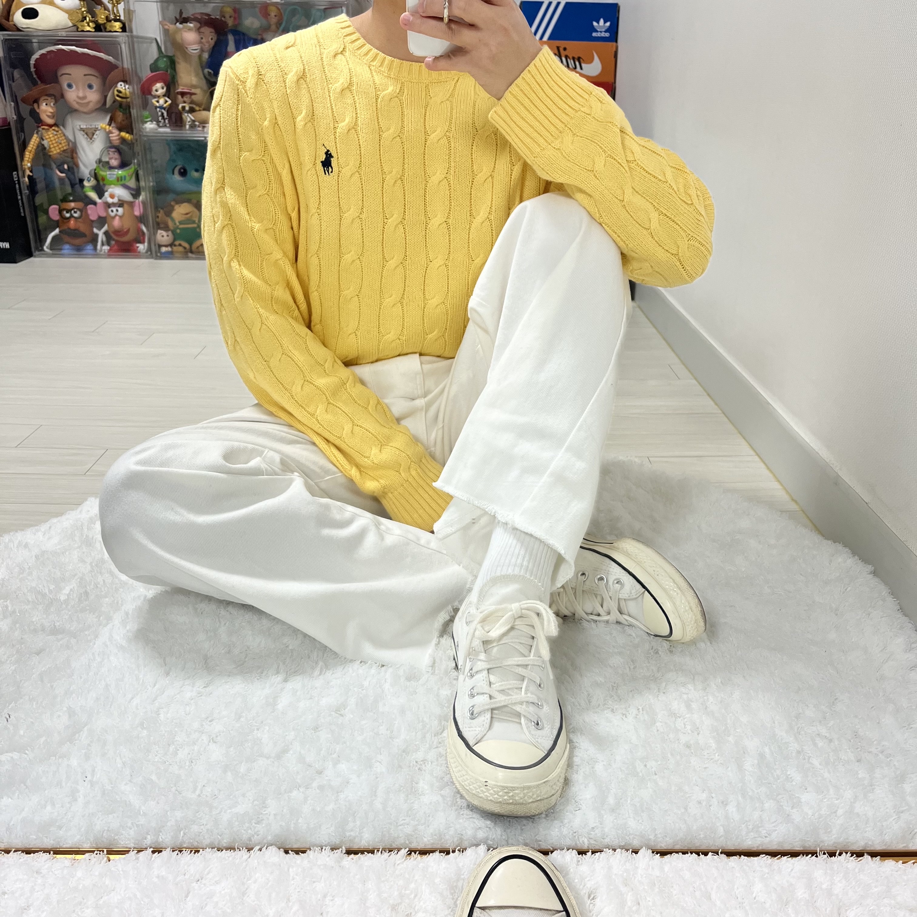 Nike Air Force 1 '07 Low White 착용 스타일 - 2