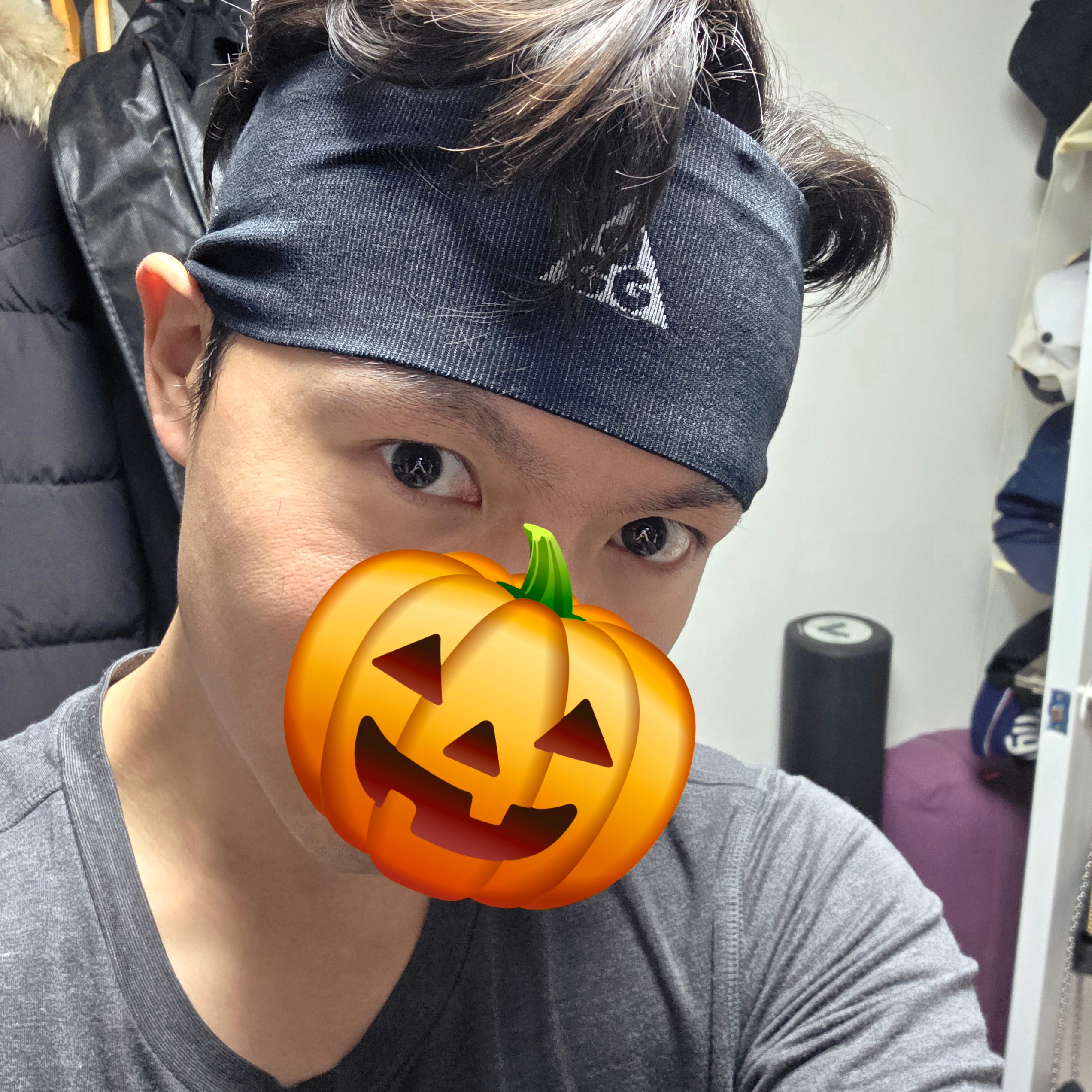 Nike ACG Dri-Fit UV Lightweight Headband Black 착용 스타일