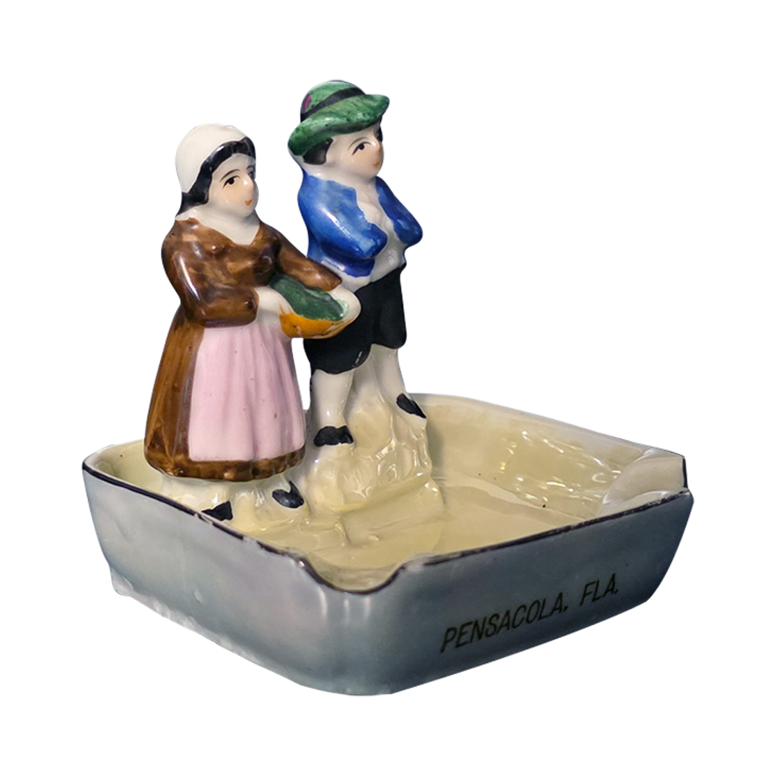 체리드라이버 펜사콜라 연인 빈티지 재떨이(Cherry Driver Pensacola Lovers Vintage Ashtray) - 3