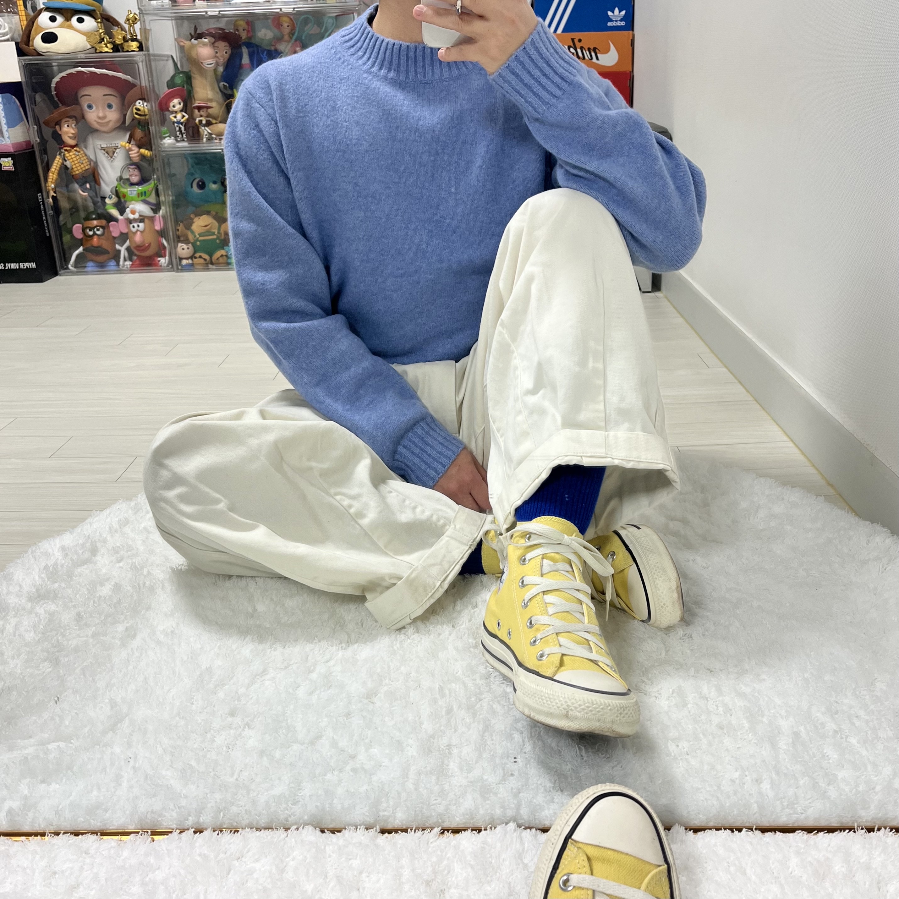 Nike Air Force 1 '07 Low White 착용 스타일 - 3
