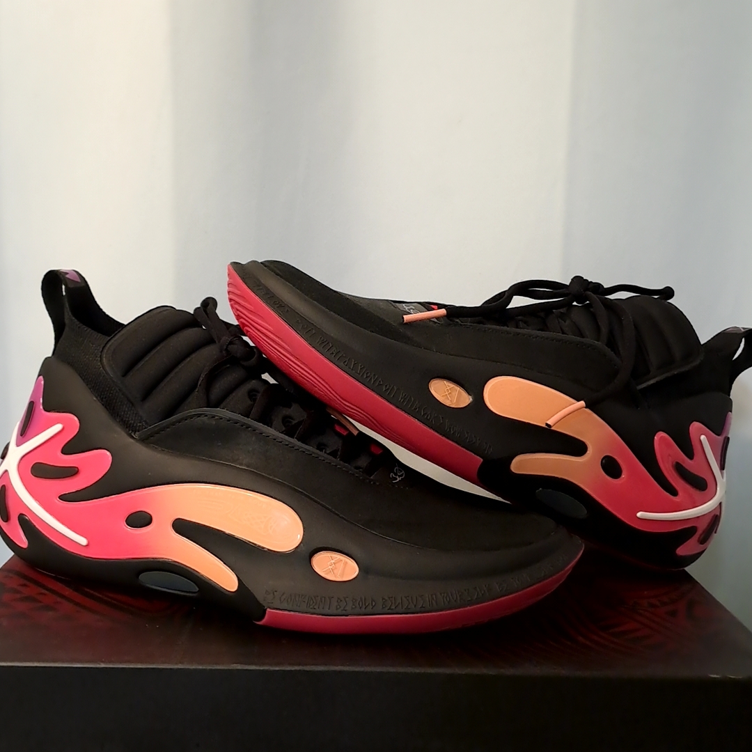 LiNing Way of Wade 11 Black Multicolor 착용 스타일 - 2