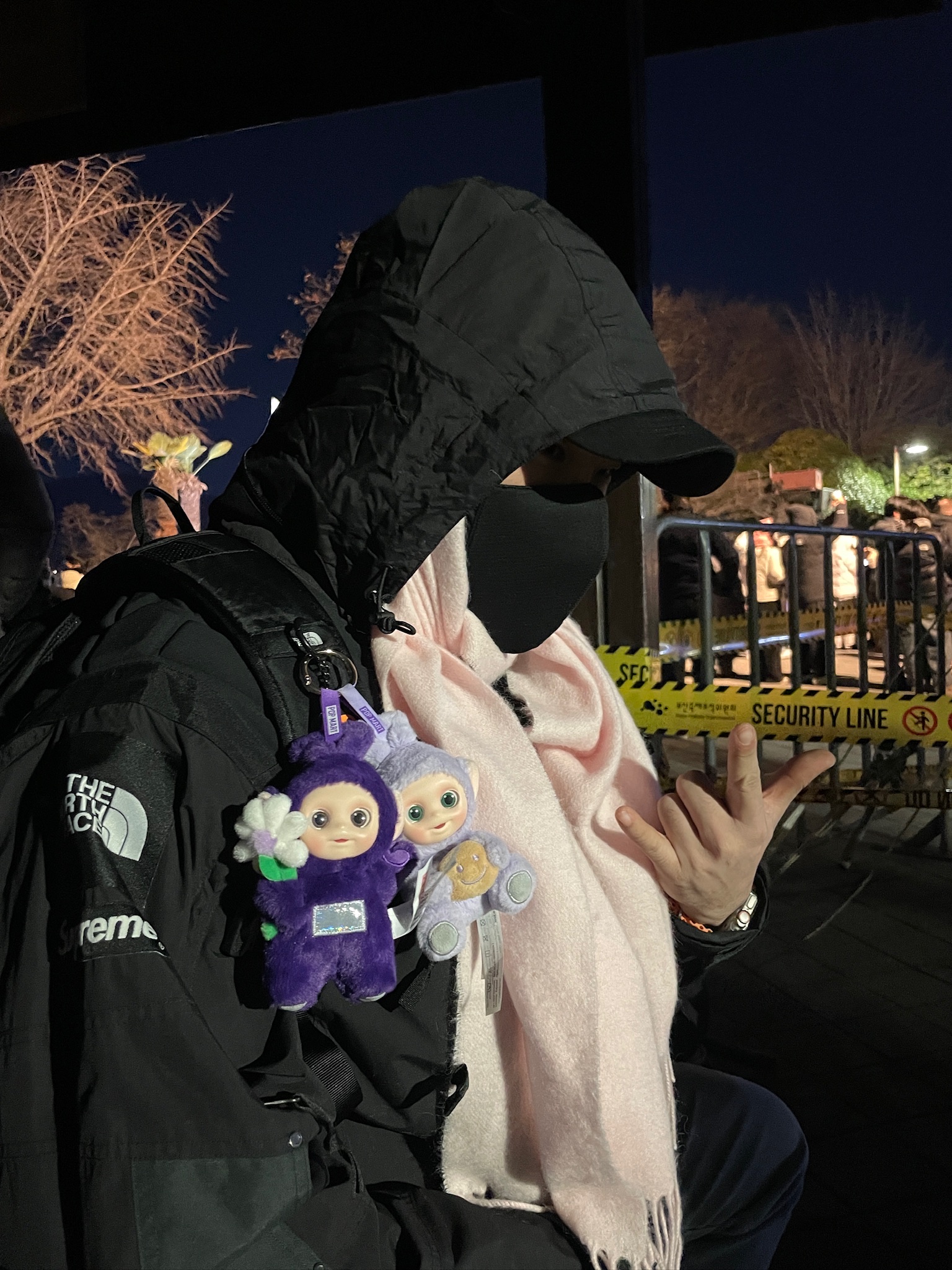 Supreme x The North Face Steep Tech Apogee Jacket Black - 22FW, Pop Mart Teletubbies Say Hello Series Figures Sealed Case Tinky Winky's Chill Flower (Opened Case) 착용 스타일