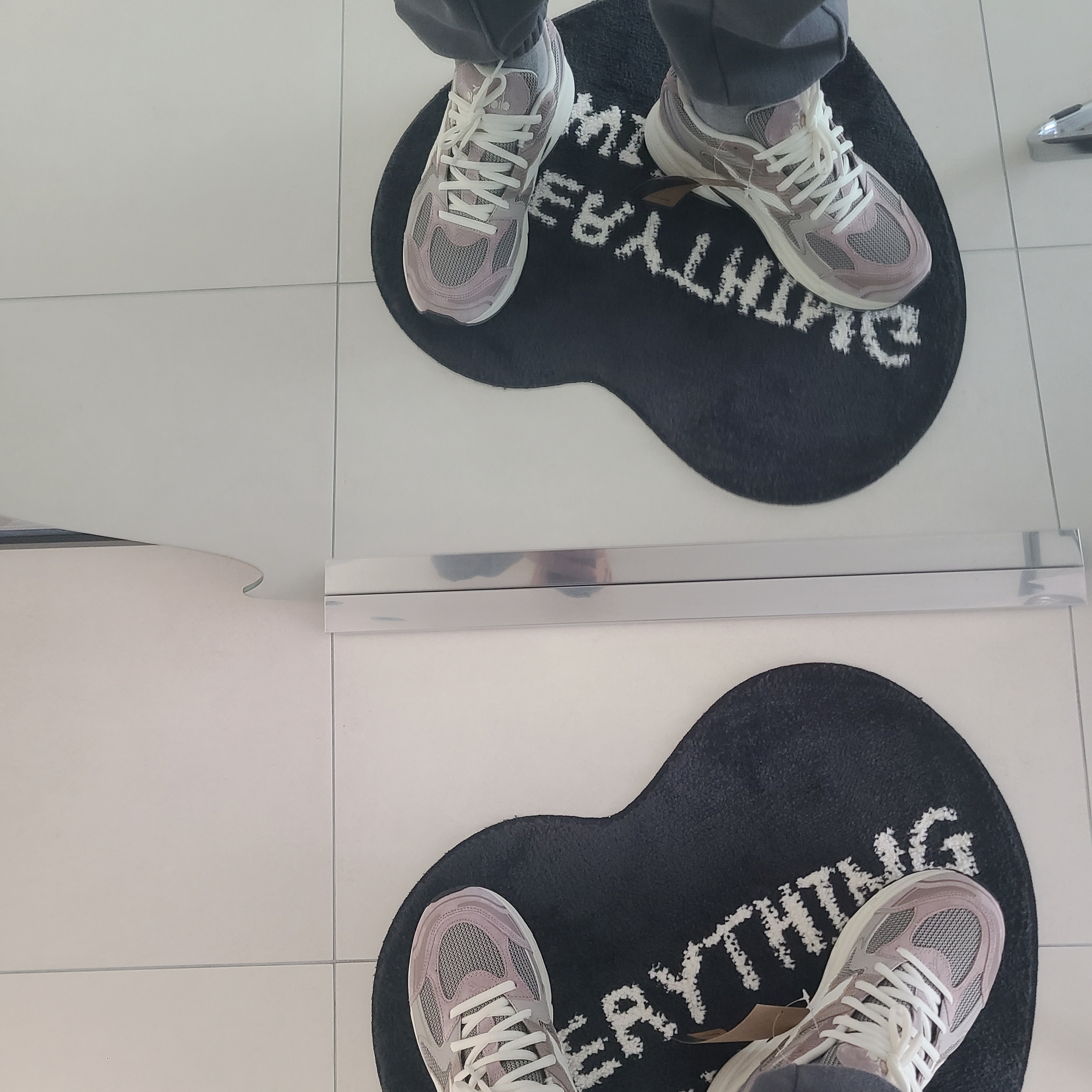 Diadora Mythos Star Pigskin Gray Morning 착용 스타일