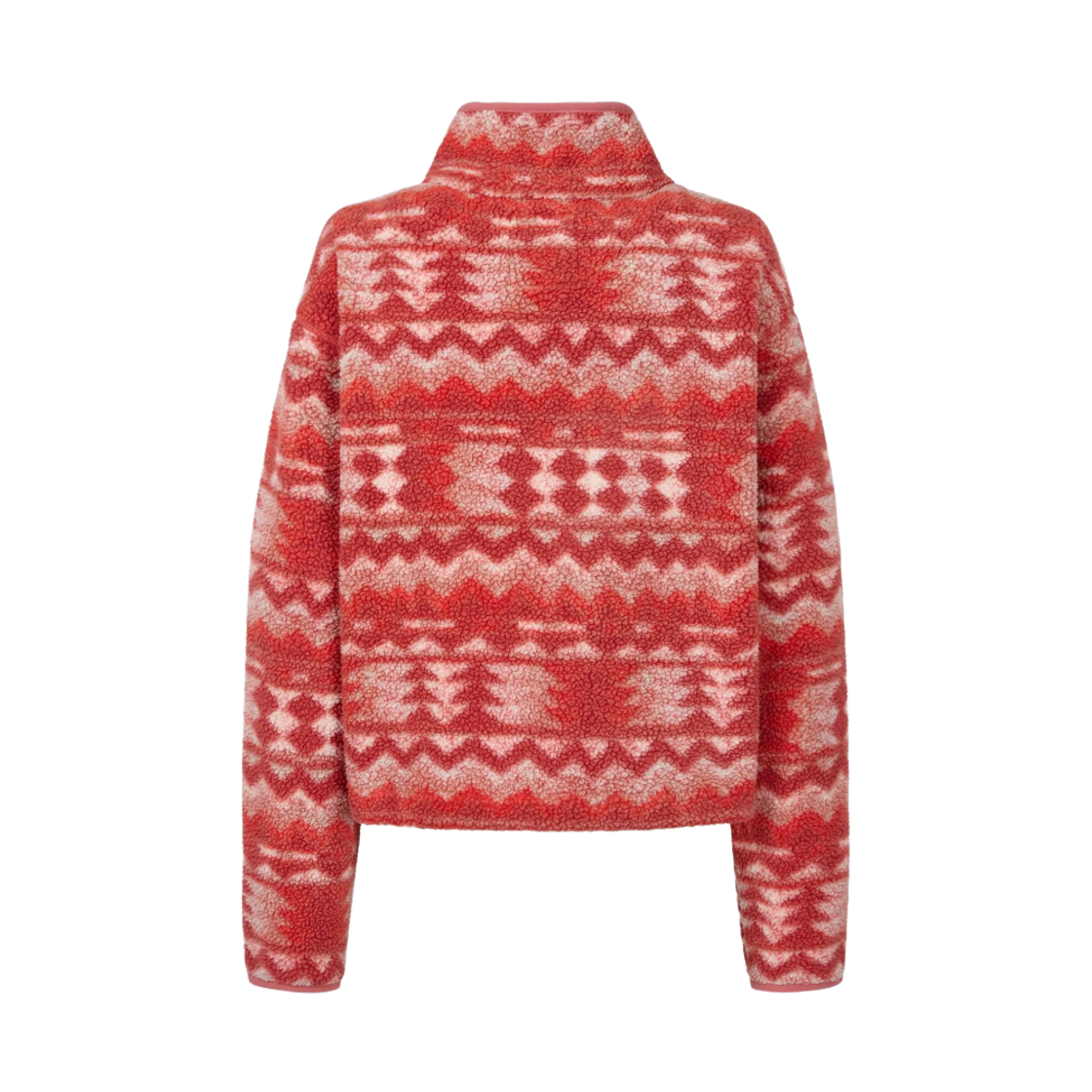 (W) 컬럼비아 헬베시아 II 프린티드 하프 스냅 플리스 풀오버 인텐스 레드((W) Columbia Helvetia II Printed Half Snap Fleece Pullover Intense Red) - 2