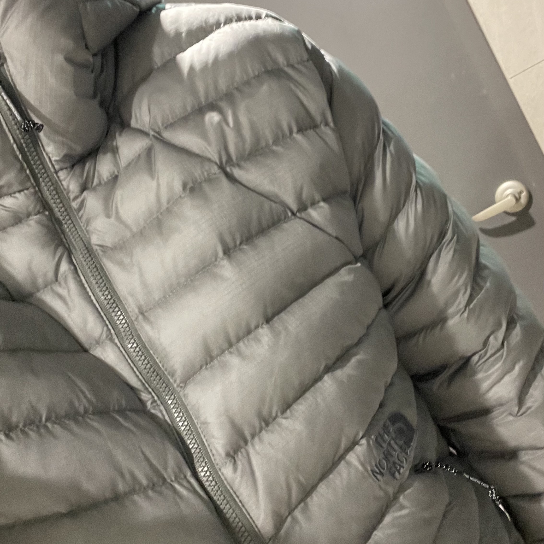 The North Face Ventus On Jacket Silver 착용 스타일 - 2