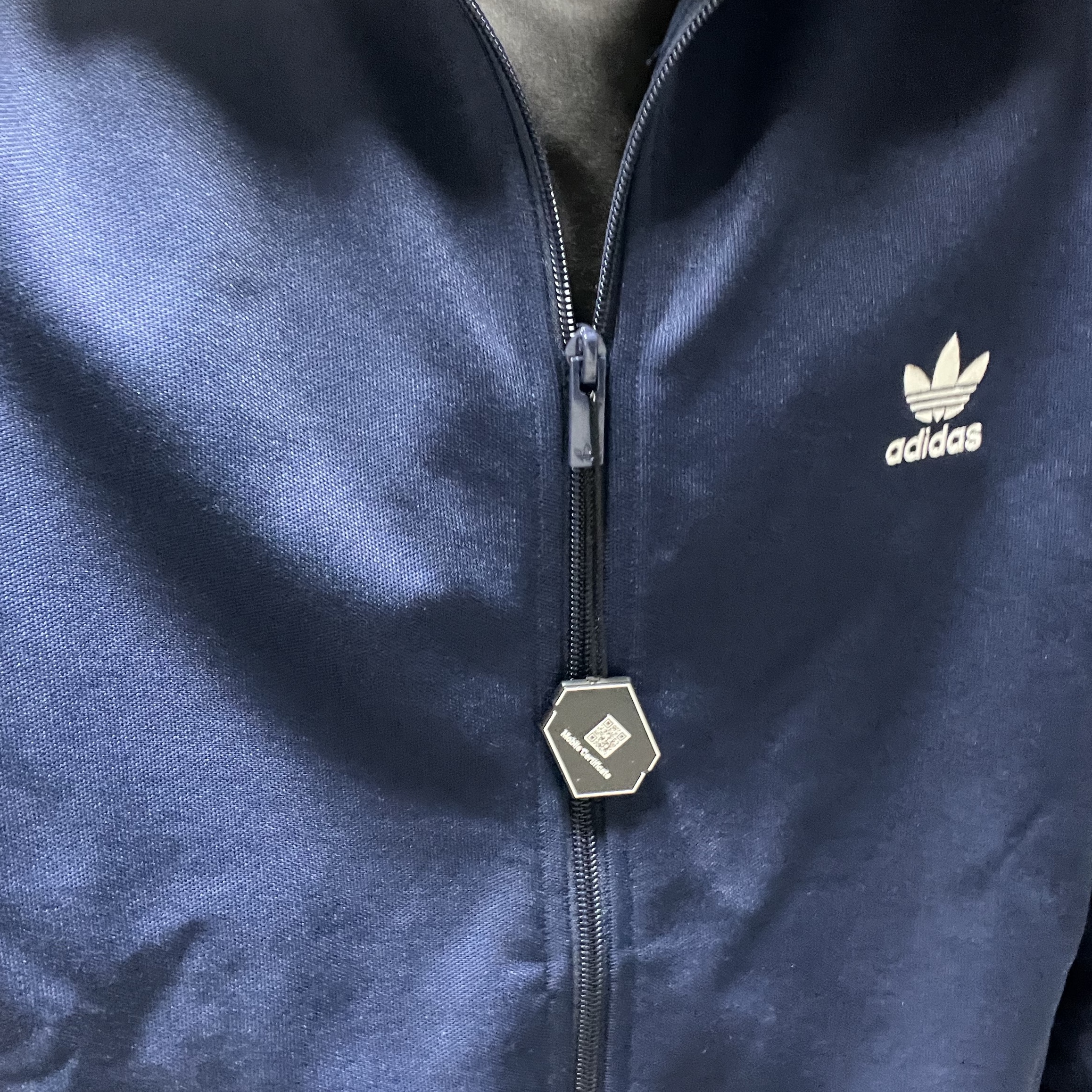 Adidas Adicolor Classic Beckenbauer Track Top Night Indigo - KR Sizing 착용 스타일