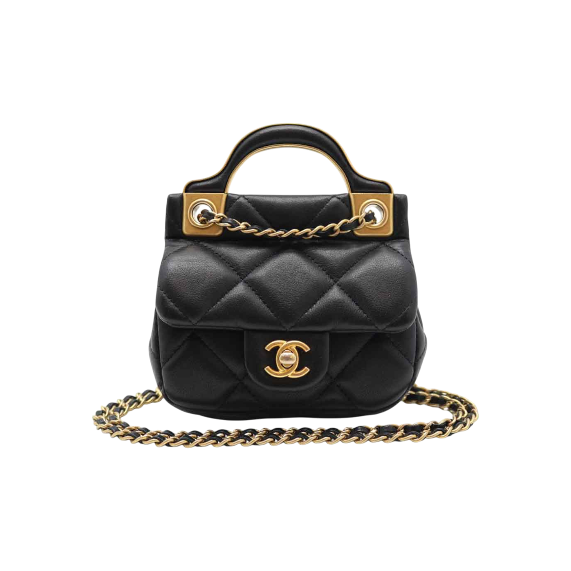 샤넬 블랙 레더 패치워크 숄더백 C-A35730 | Chanel Vintage | KREAM