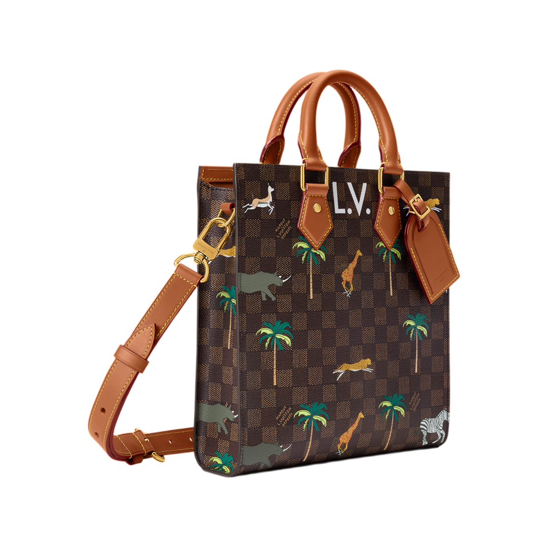 루이비통 x 다즐링 리미티드 미니 삭 플랫 브라운(Louis Vuitton x The Darjeeling Limited Mini Sac Plat Brown) - 2