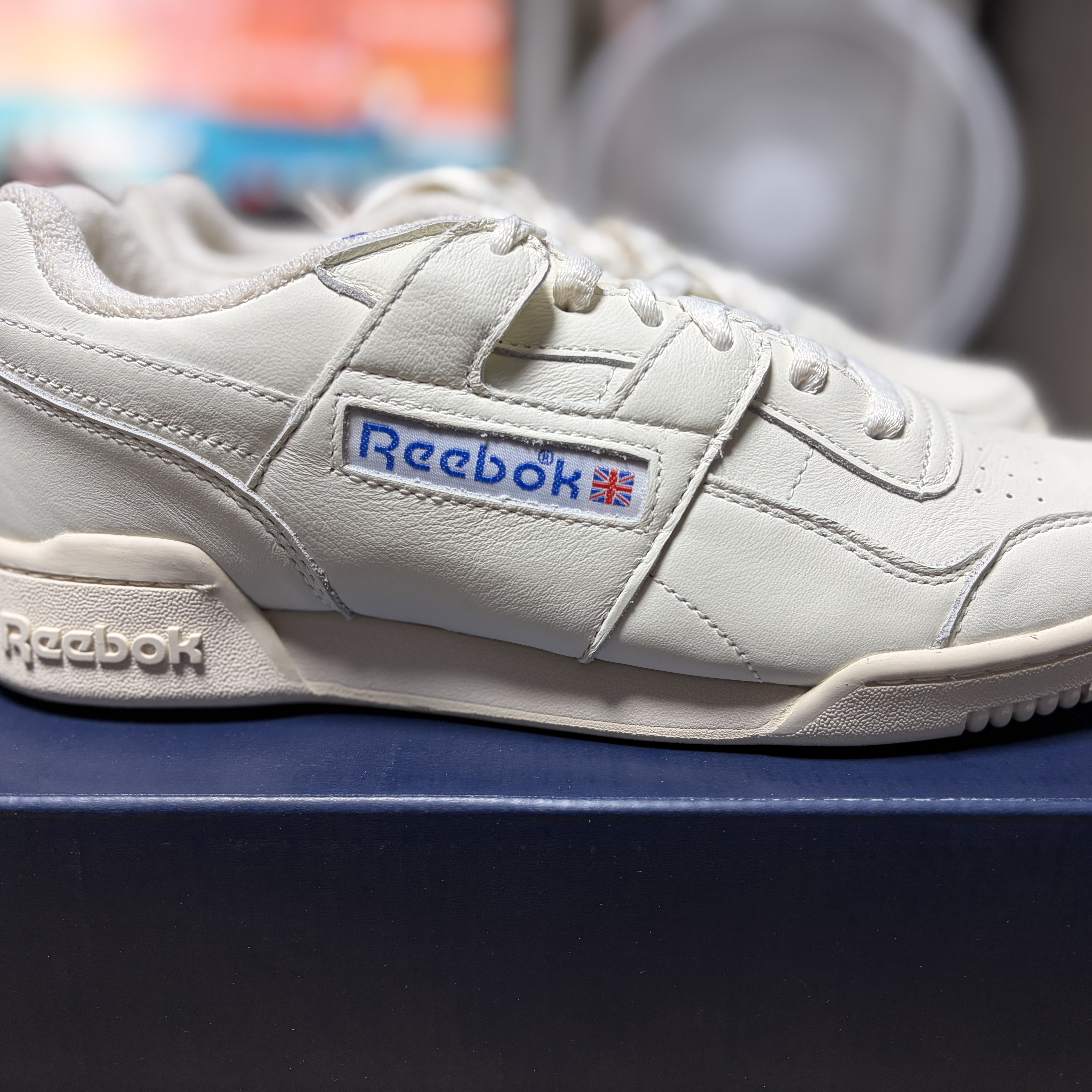 Reebok Workout Plus Vintage Cream 착용 스타일 - 3