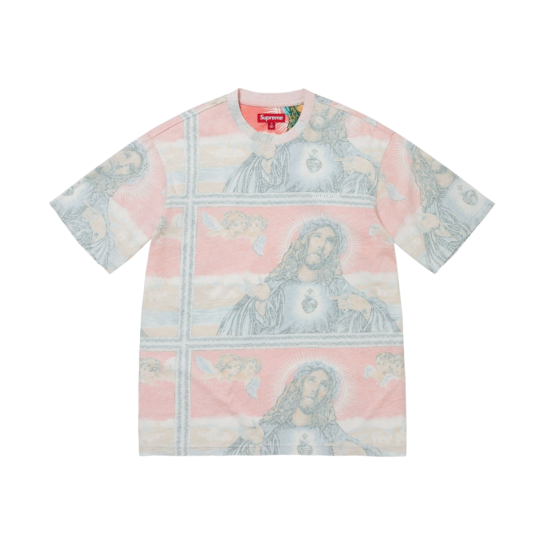 슈프림 지저스 티셔츠 멀티컬러 - 25FW