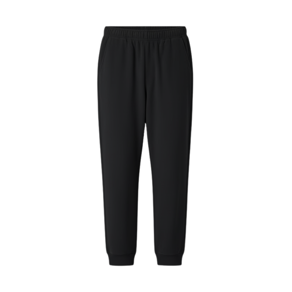 유니클로 소프트 플리스 이지 조거 팬츠 블랙 - JP(Uniqlo Soft Fleece Easy Jogger Pants Black - JP) - 1