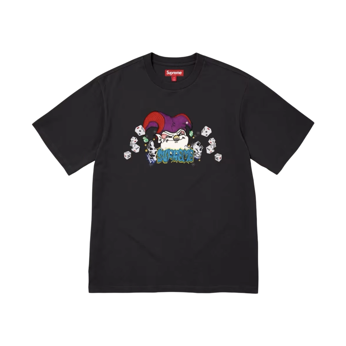슈프림 AOI 제스터 티셔츠 블랙 - 25FW