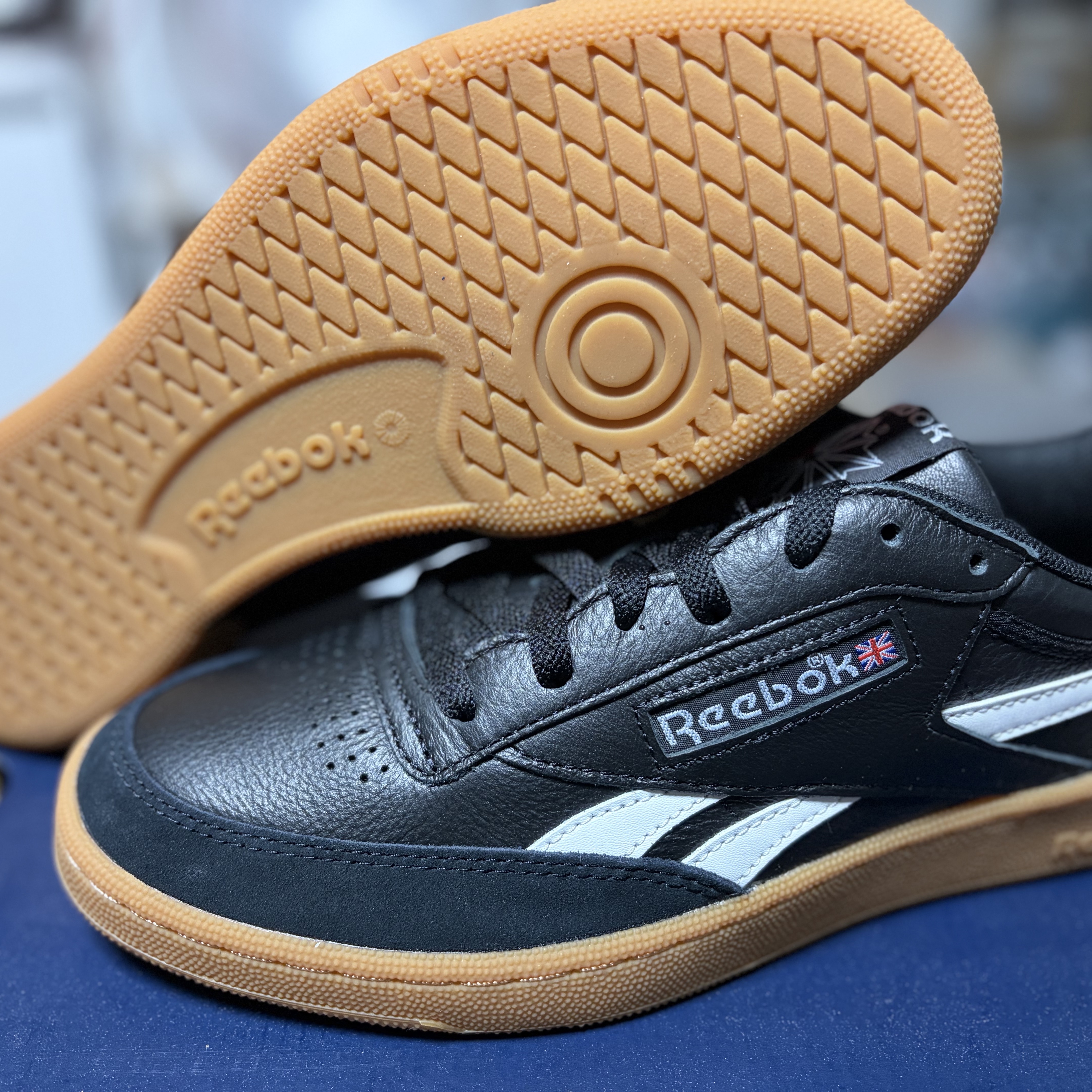 Reebok Club C Revenge Vintage Black White 착용 스타일 - 6