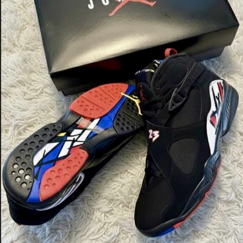 Jordan 8 Retro Bugs Bunny 2025, Jordan 8 Retro Playoffs 2023 착용 스타일 - 3
