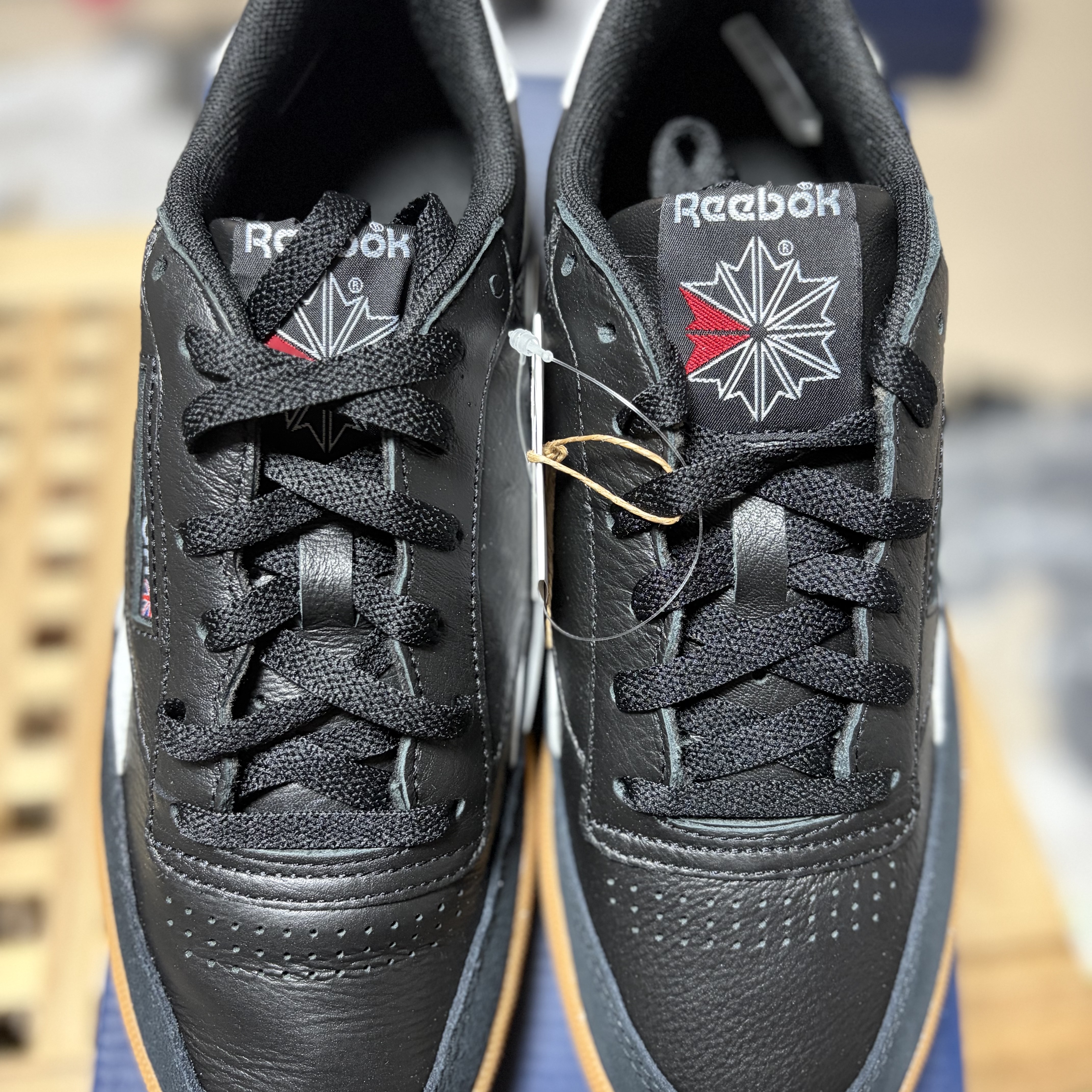 Reebok Club C Revenge Vintage Black White 착용 스타일 - 4