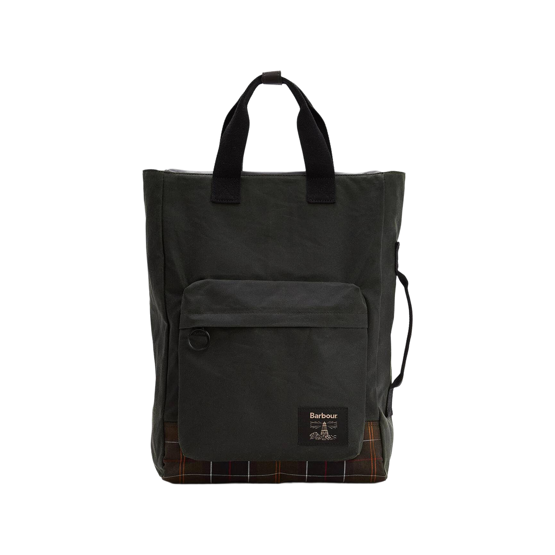 UBA0714SG91 Barbour Field Waxed Backpack Sage Classic