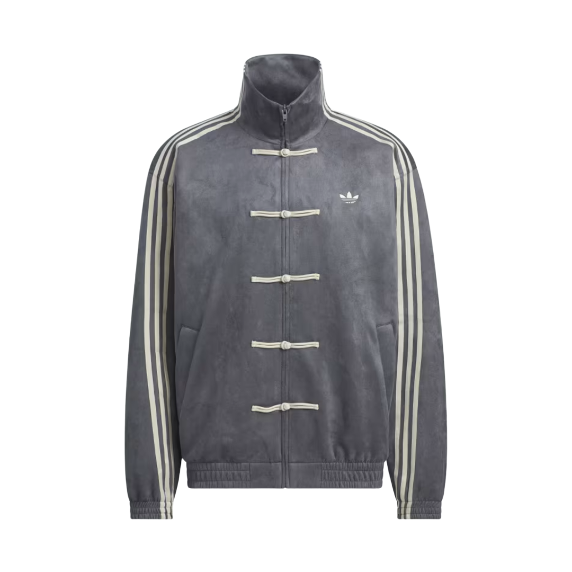 아디다스 뉴 차이니즈 스타일 트랙탑 그레이 식스 - US 사이즈(Adidas New Chinese Style Track Top Grey Six - US Sizing)