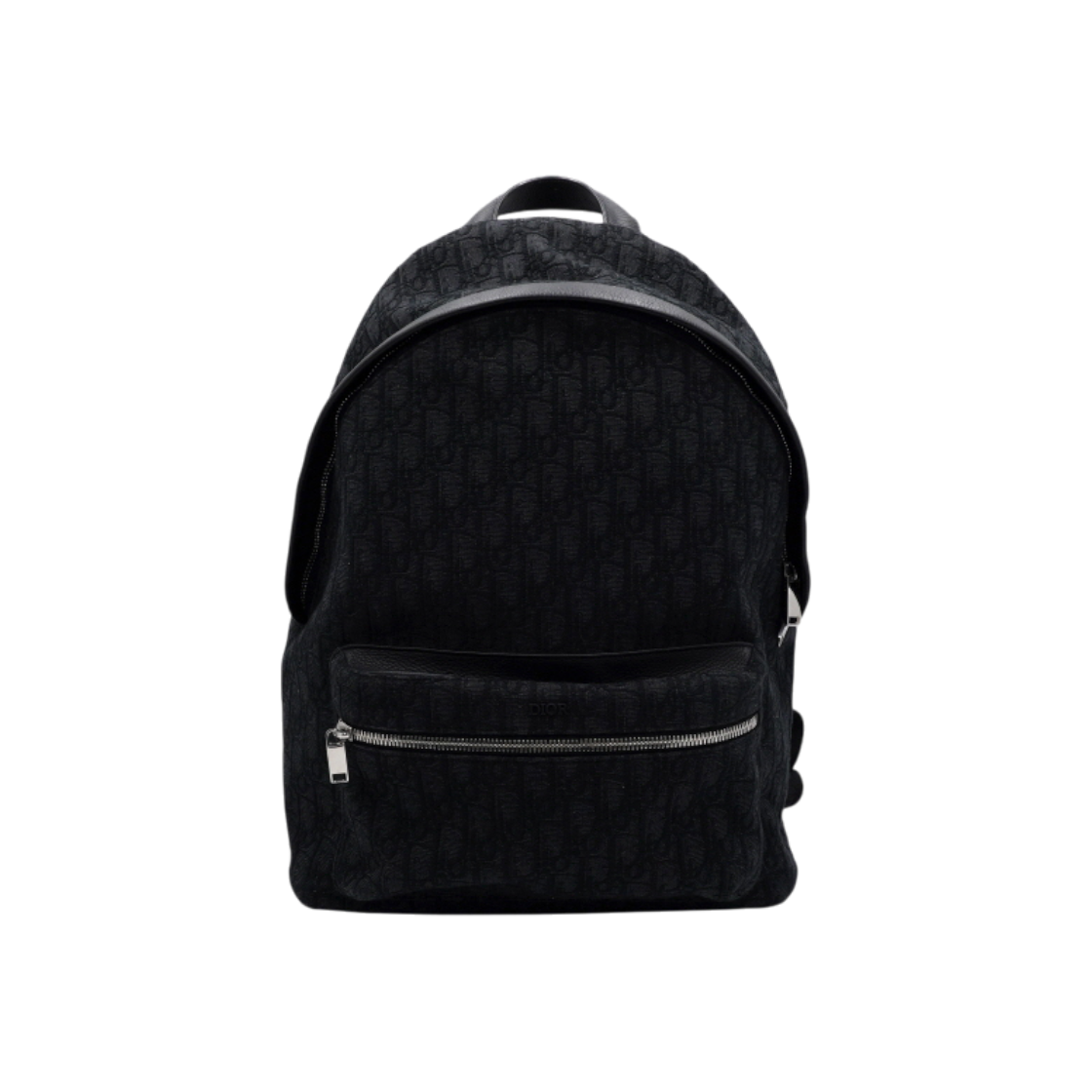 ITPGDQV66568 Dior Black Oblique Jacquard Canvas Rider Backpack