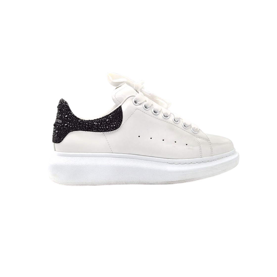ITL958VEV5UP Alexander McQueen Oversized Crystal Sneakers L327660