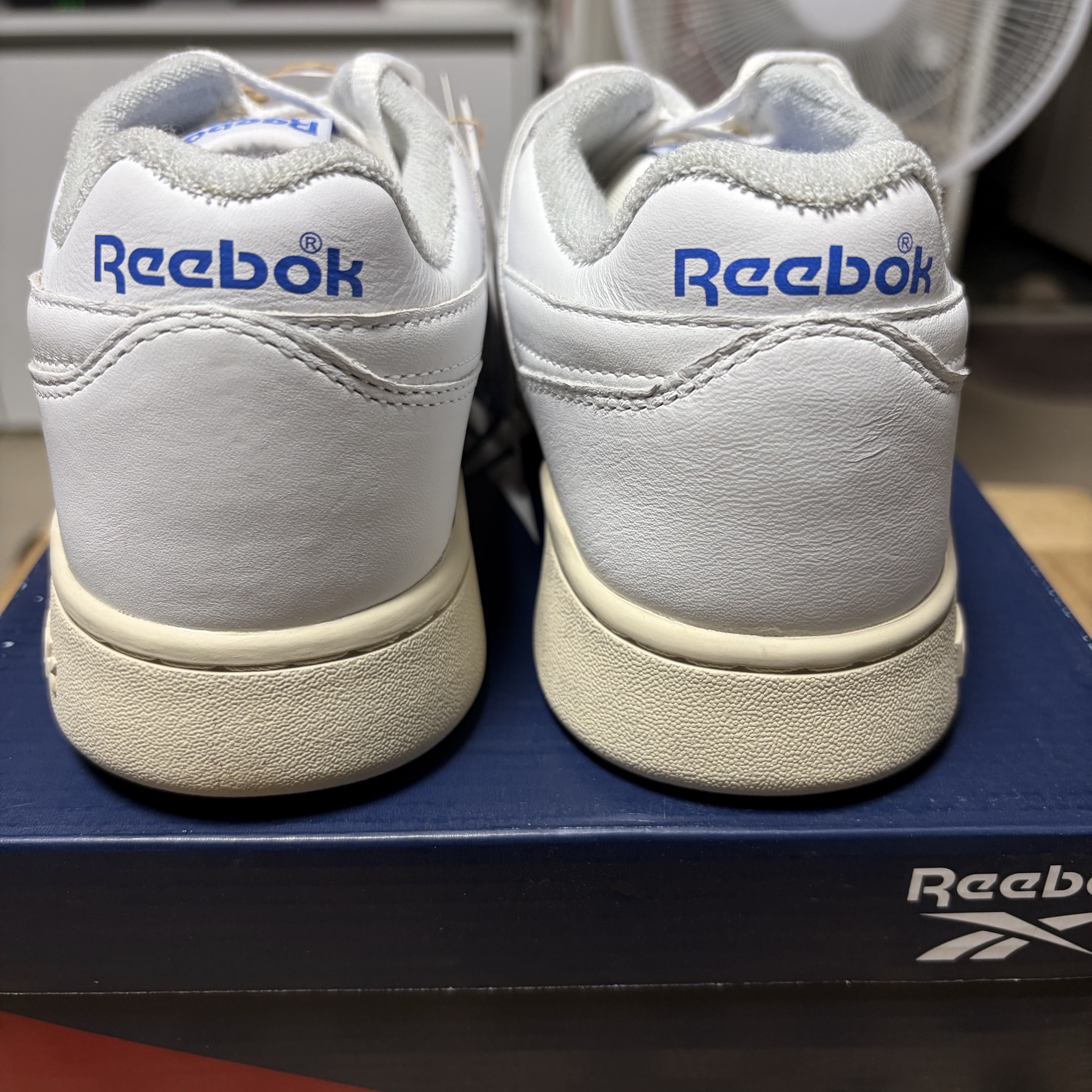 Reebok Workout Plus Vintage White Cream 착용 스타일 - 5