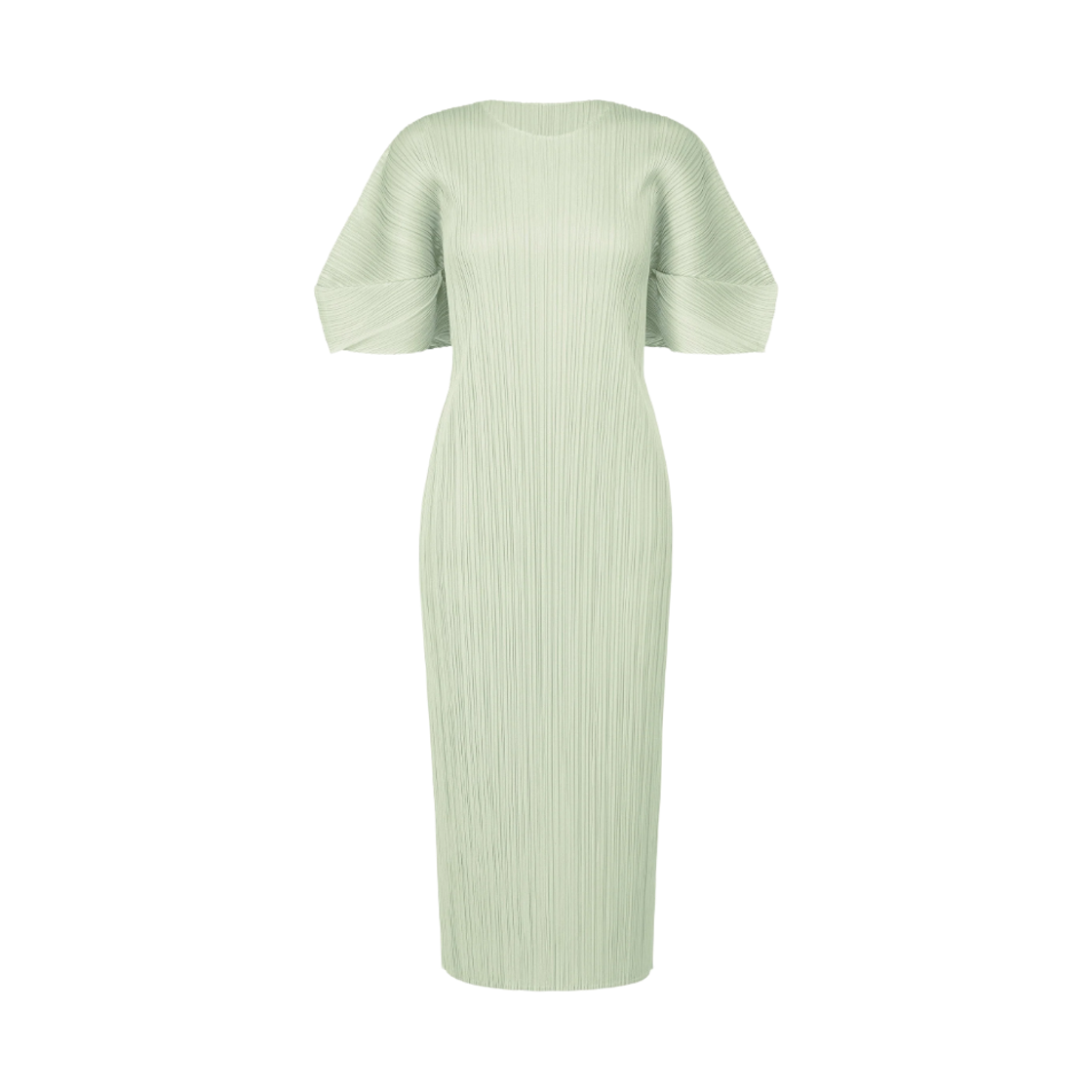 (W) 플리츠 플리즈 이세이 미야케 MC 에이프릴 드레스 아이스 화이트((W) Pleats Please Issey Miyake MC April Dress Ice White) - 1