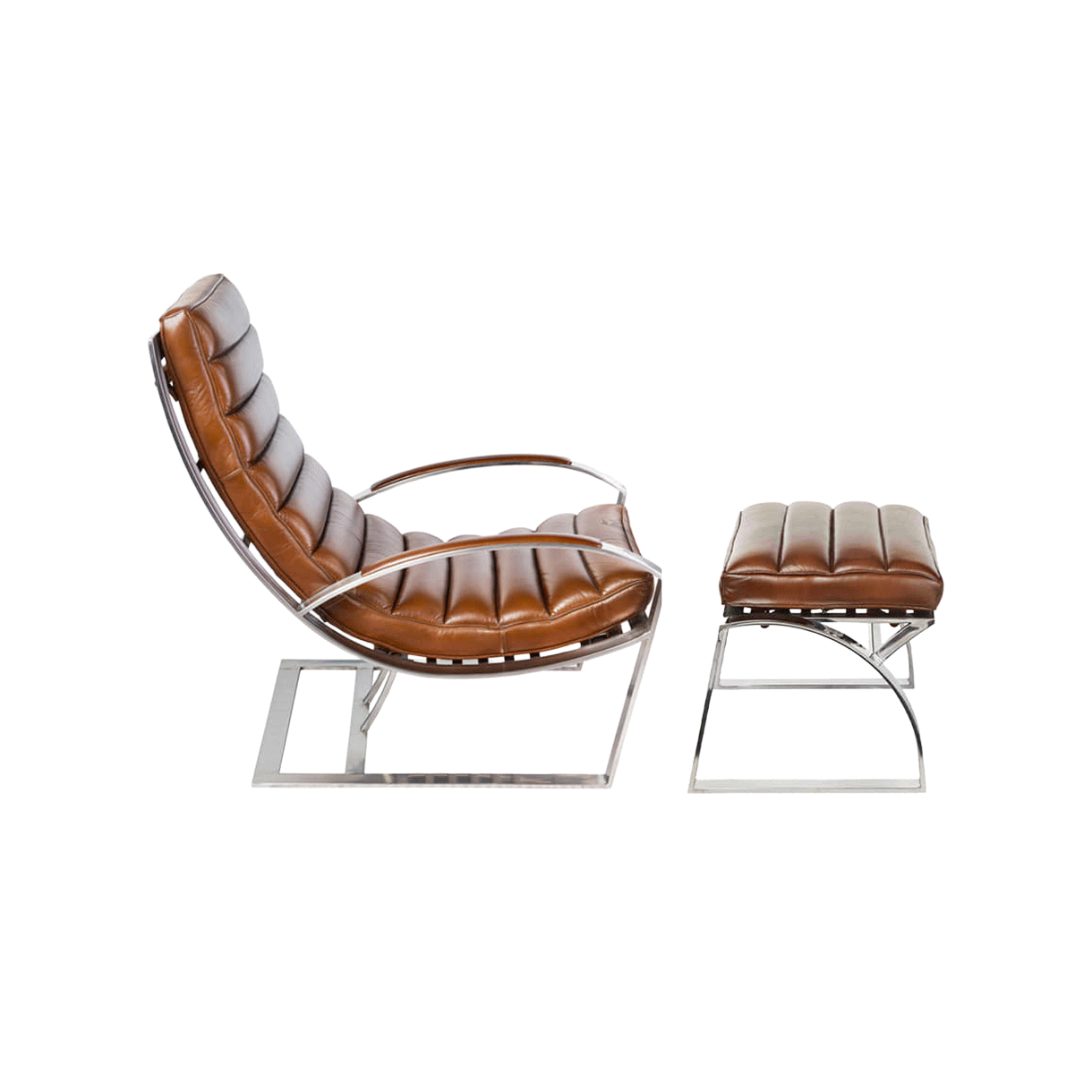 드비저리 마드리드 라운지 세트빈티지레더([3% 포인트 적립] DE BEJARRY Madrid lounge chair set vintage leather)