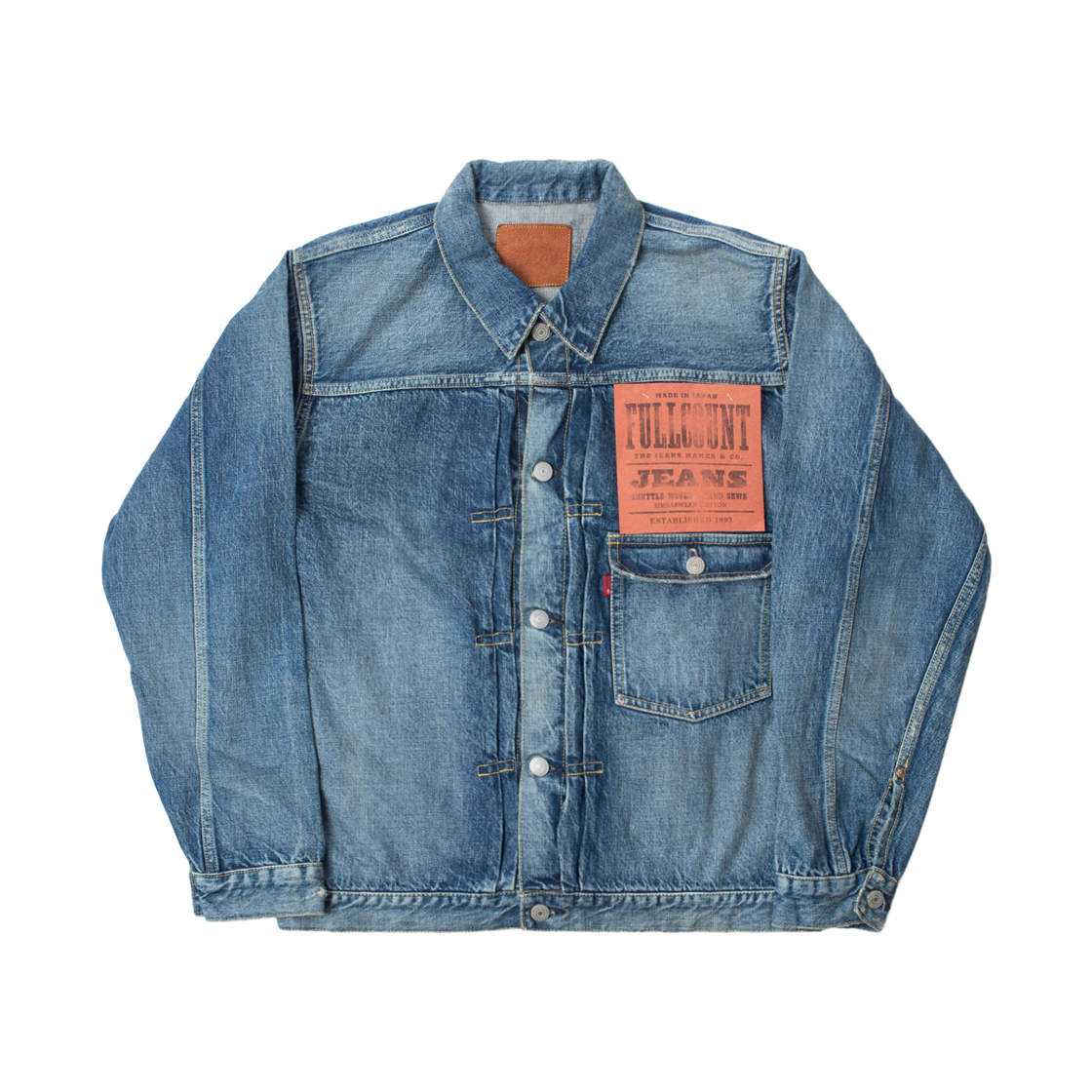 2978-2107 Fullcount 2978 2107 Dartford Indigo Blue - Red Tab