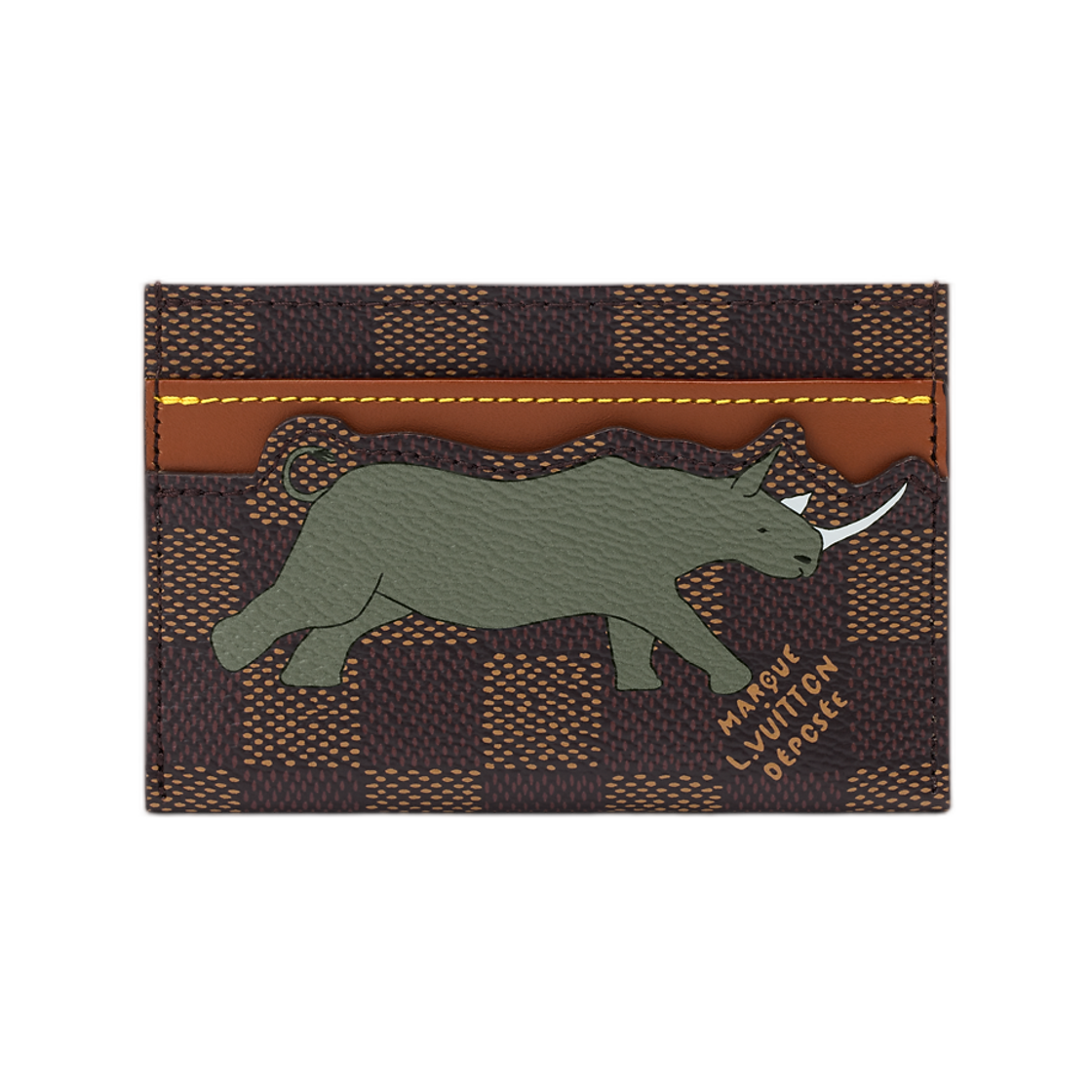 루이비통 x 다즐링 리미티드 더블 카드 홀더 브라운(Louis Vuitton x The Darjeeling Limited Double Card Holder Brown) - 1