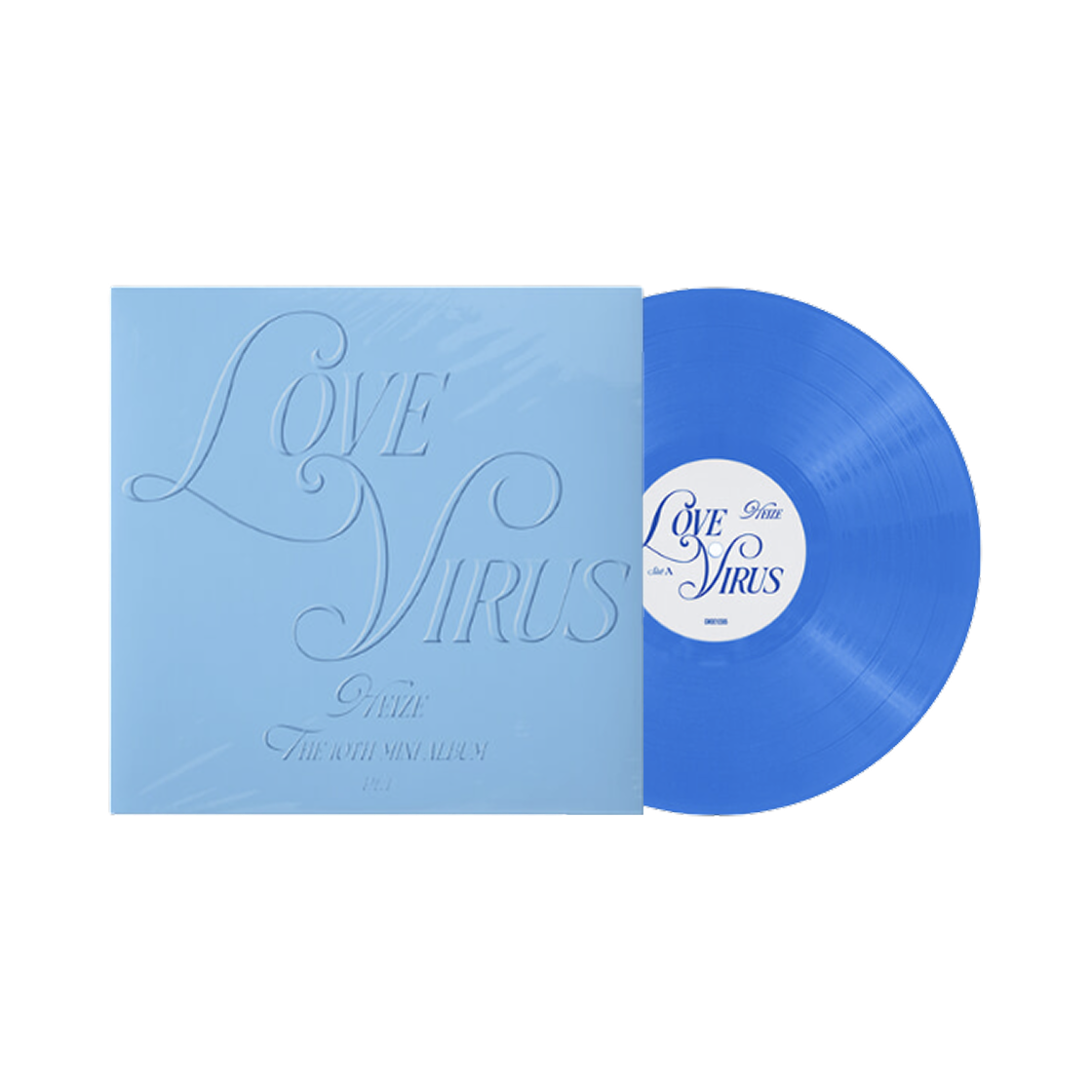 헤이즈 미니앨범 10집 러브 바이러스 Pt. 1 LP 투명 블루(Heize 10th Mini Album Love Virus Pt. 1 LP Transparent Blue) - 1